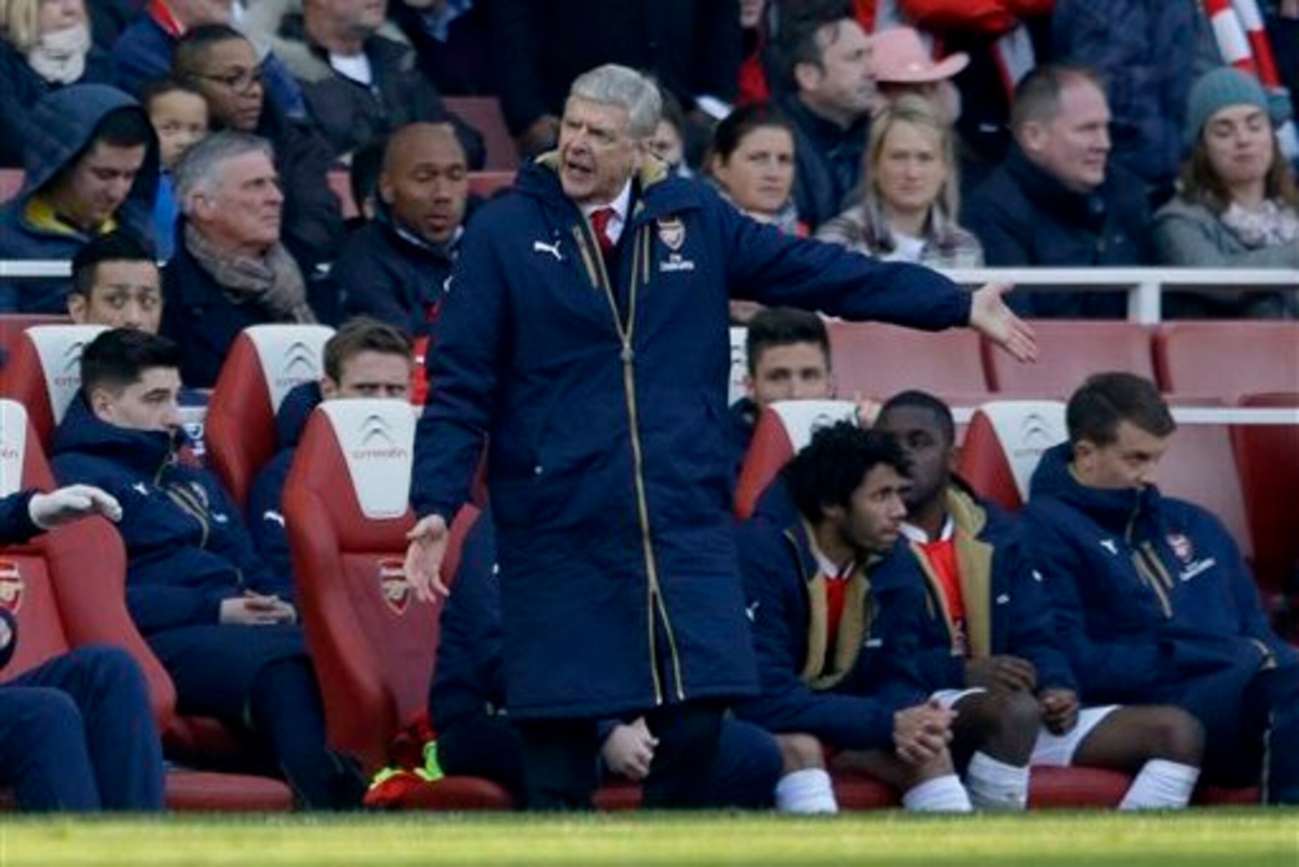 Times are as tough as they have ever been for Wenger.