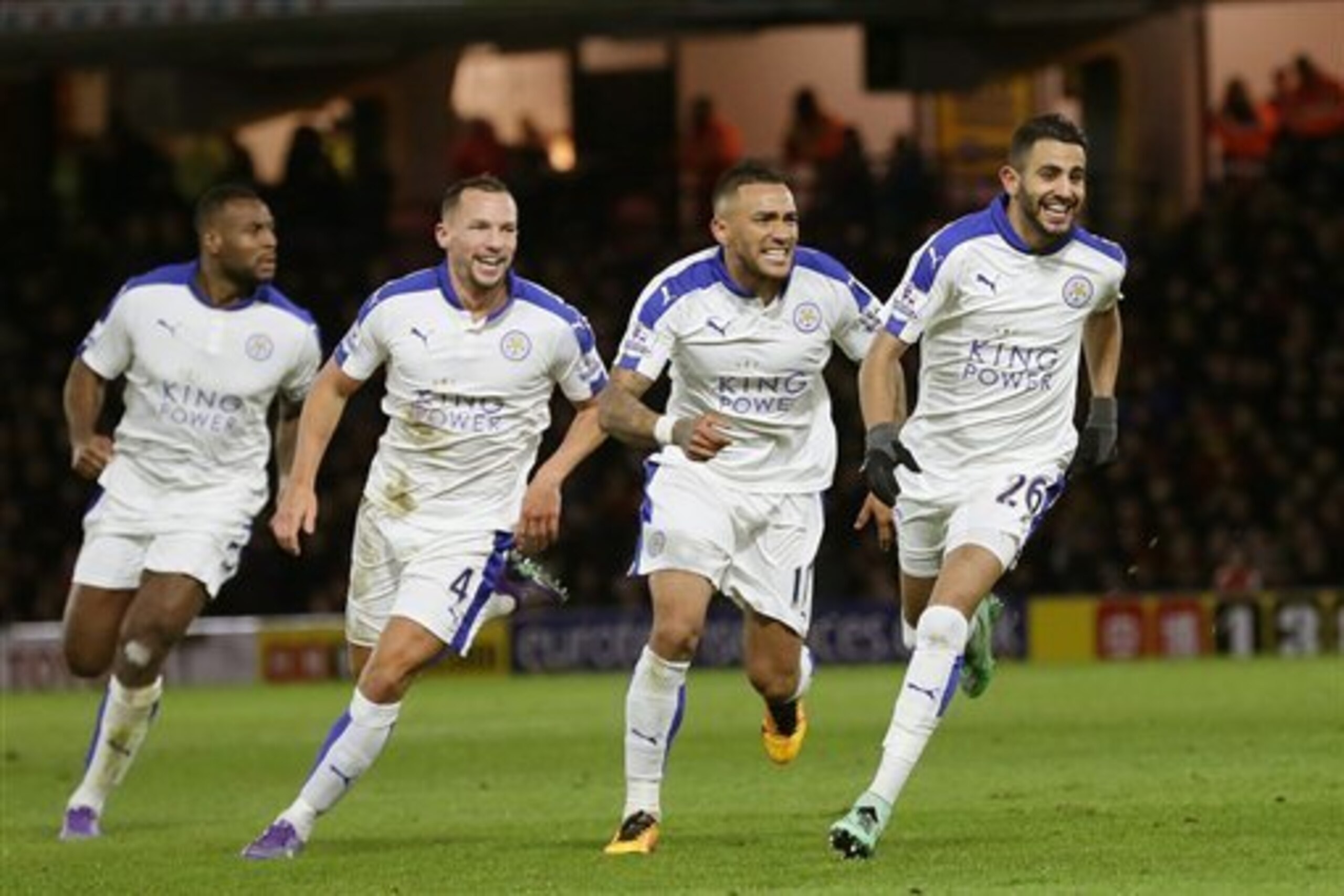 The Foxes hold a double-digit lead over Arsenal's title pretenders.