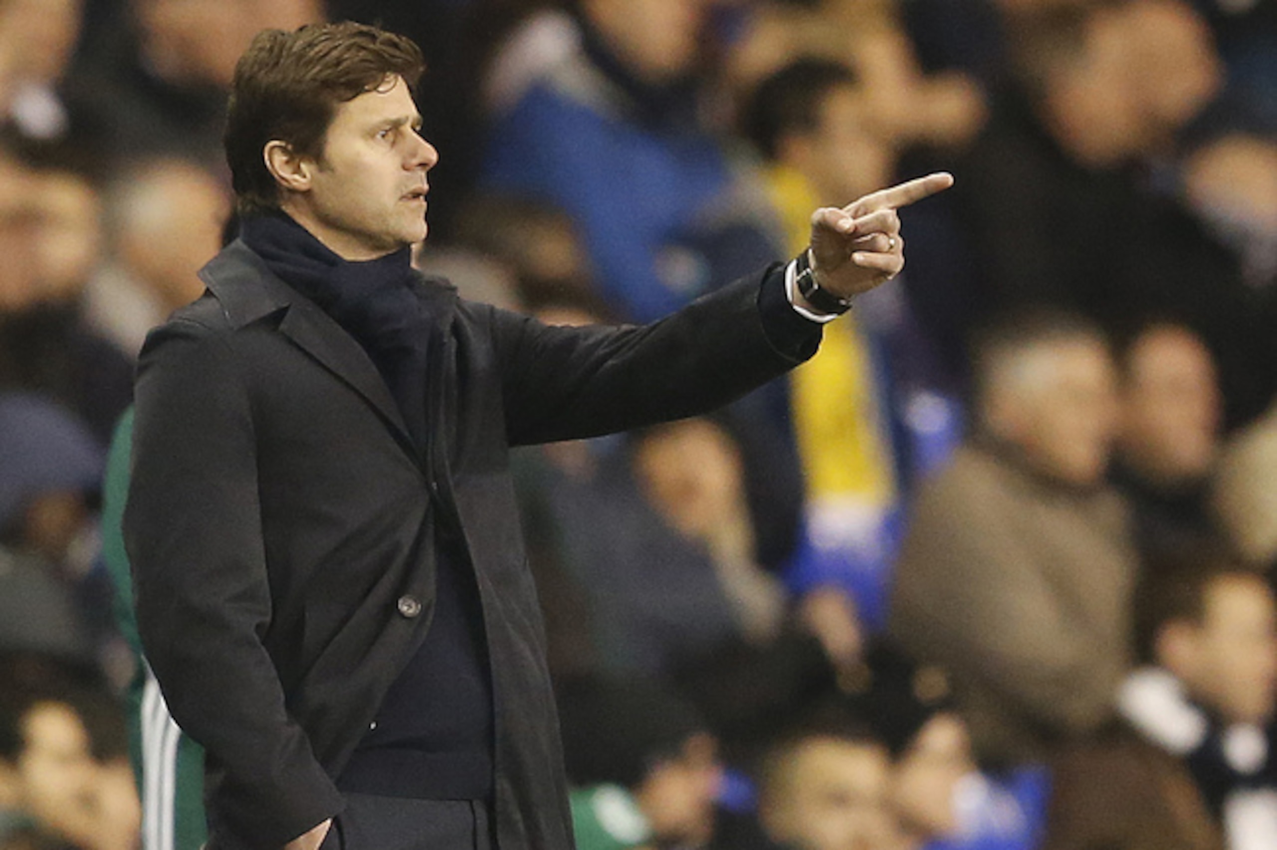 Mauricio Pochettino points the way forward for a Spurs side now focused on the title race.