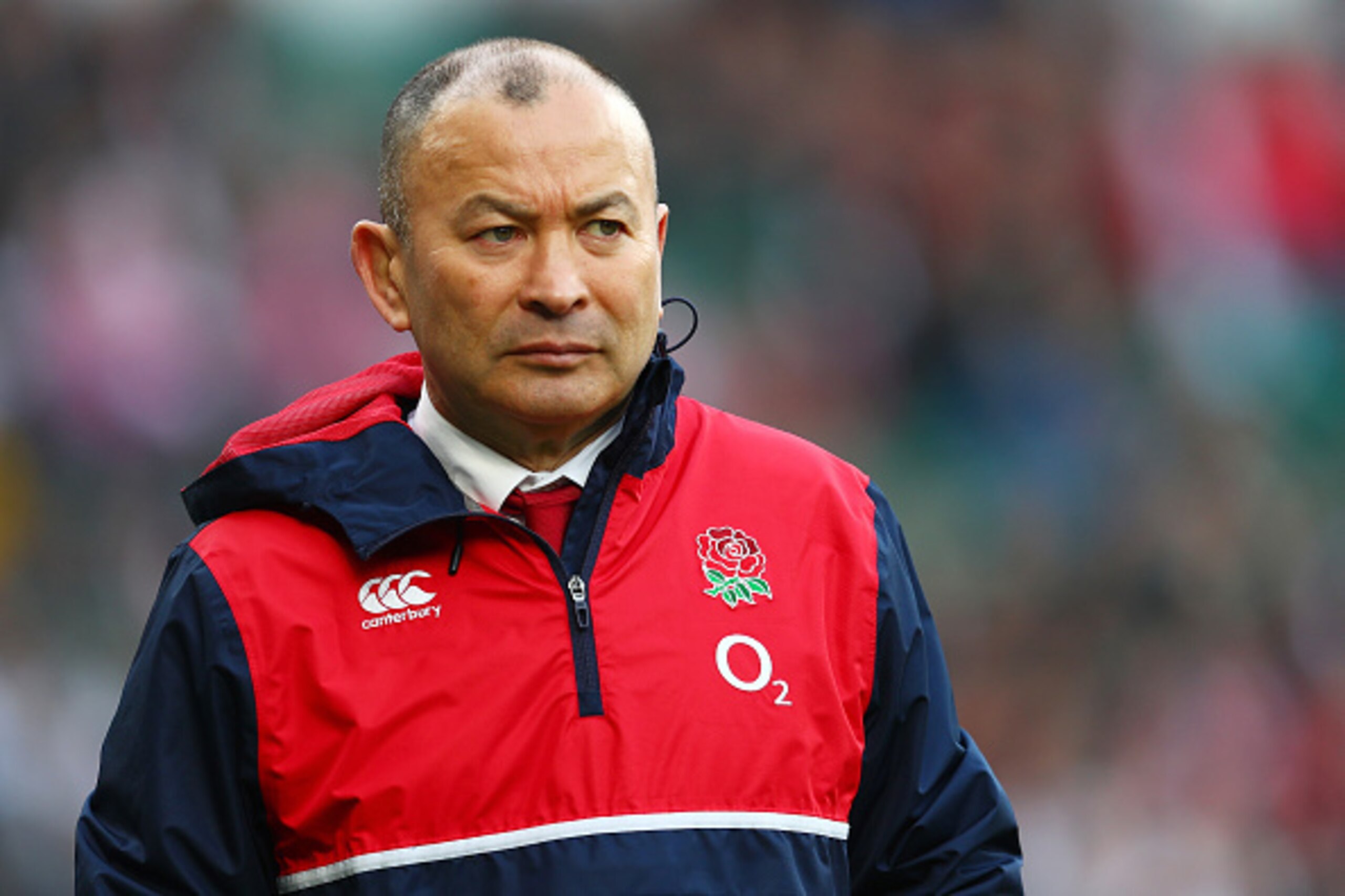 LONDON, ENGLAND - MARCH 12:  Eddie Jones, head coach of England looks on during the RBS Six Nations match between England and Wales at Twickenham Stadium on March 12, 2016 in London, England.  (Photo by Clive Rose/Getty Images)