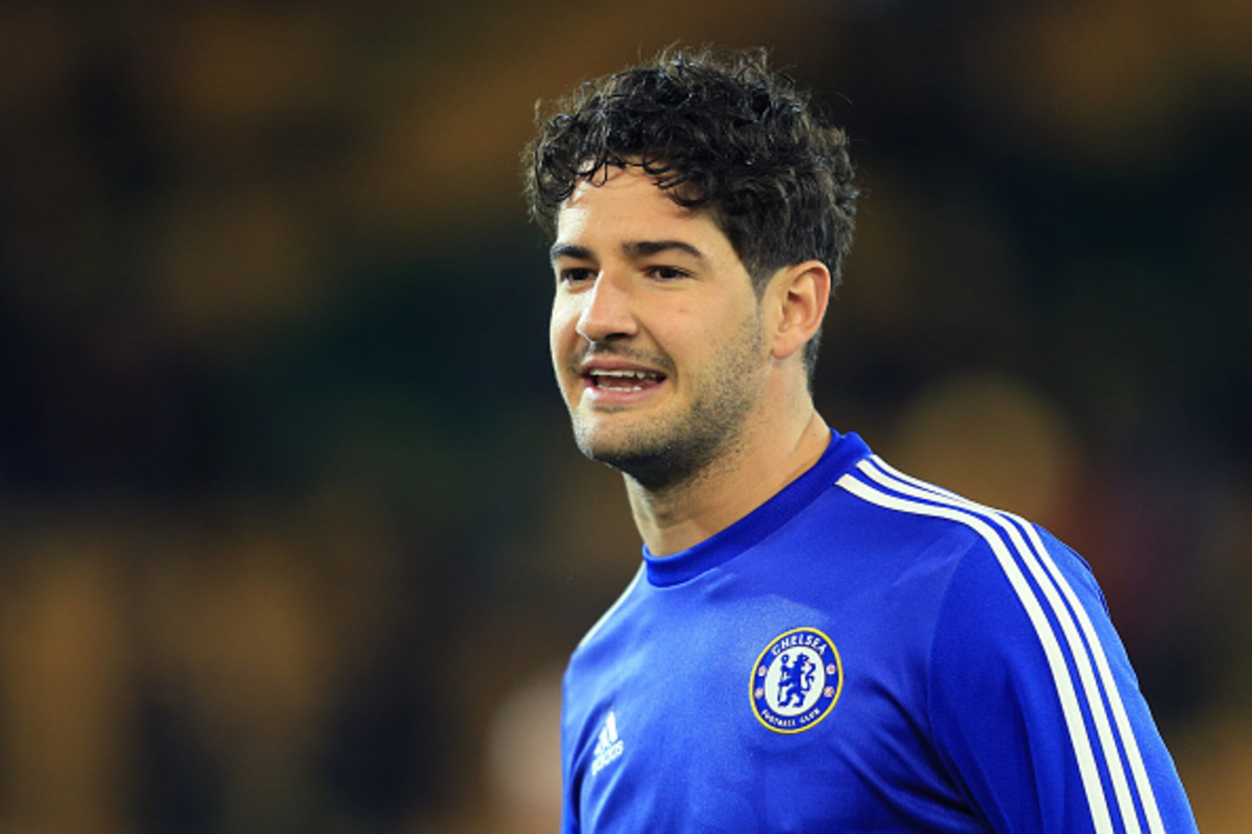 NORWICH, ENGLAND - MARCH 01:  Alexandre Pato of Chelsea is seen at the warm up prior to the Barclays Premier League match between Norwich City and Chelsea at Carrow Road on March 1, 2016 in Norwich, England.  (Photo by Stephen Pond/Getty Images)