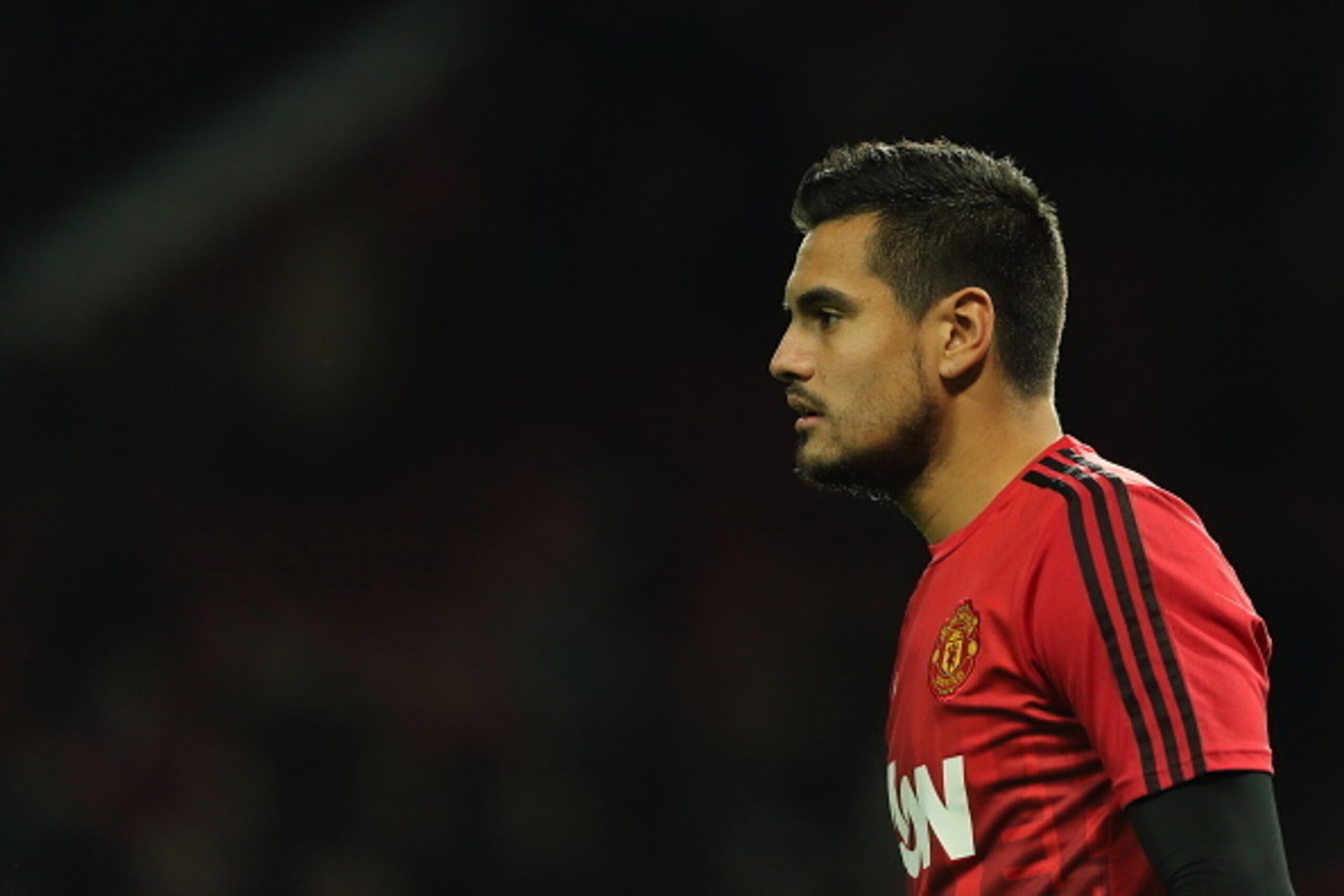 MANCHESTER, ENGLAND - DECEMBER 28:  Sergio Romero of Manchester United during the Barclays Premier League match between Manchester Untied and Chelsea at Old Trafford on December 28, 2015 in Manchester, England.  (Photo by Matthew Ashton - AMA/Getty Images