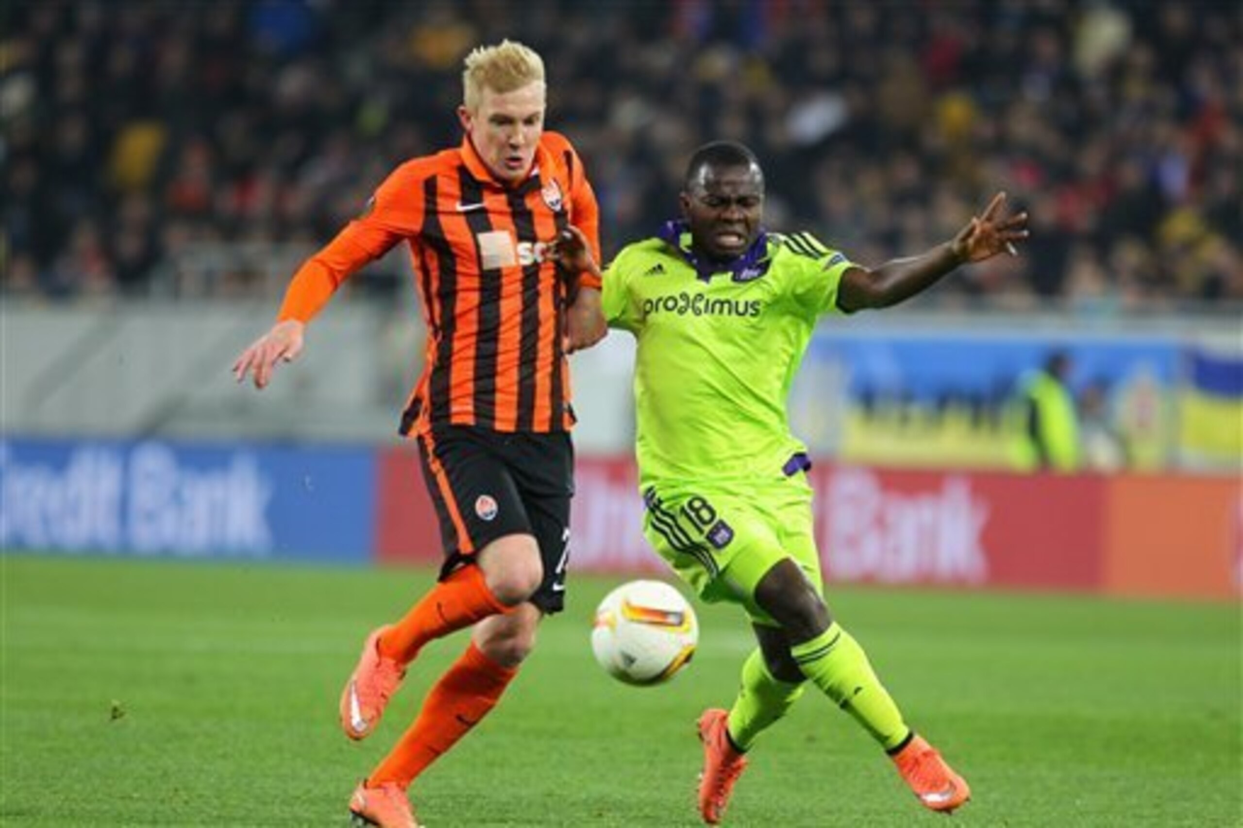 Viktor Kovalenko's all-action style means he's already a huge hit with the Shakhtar fans
