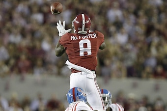 Robert Foster appeared poised for a big season in 2015 until he had to leave the Ole Miss game with a shoulder injury.