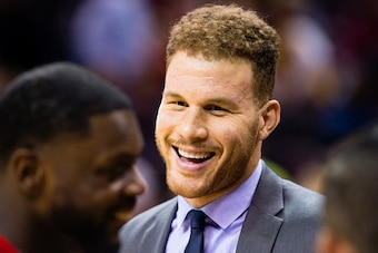 CLEVELAND, OH - JANUARY 21: Blake Griffin #32 of the Los Angeles Clippers on the sidelines during the second half against the Cleveland Cavaliers at Quicken Loans Arena on January 21, 2016 in Cleveland, Ohio. The Cavaliers defeated the Clippers 113-100. N