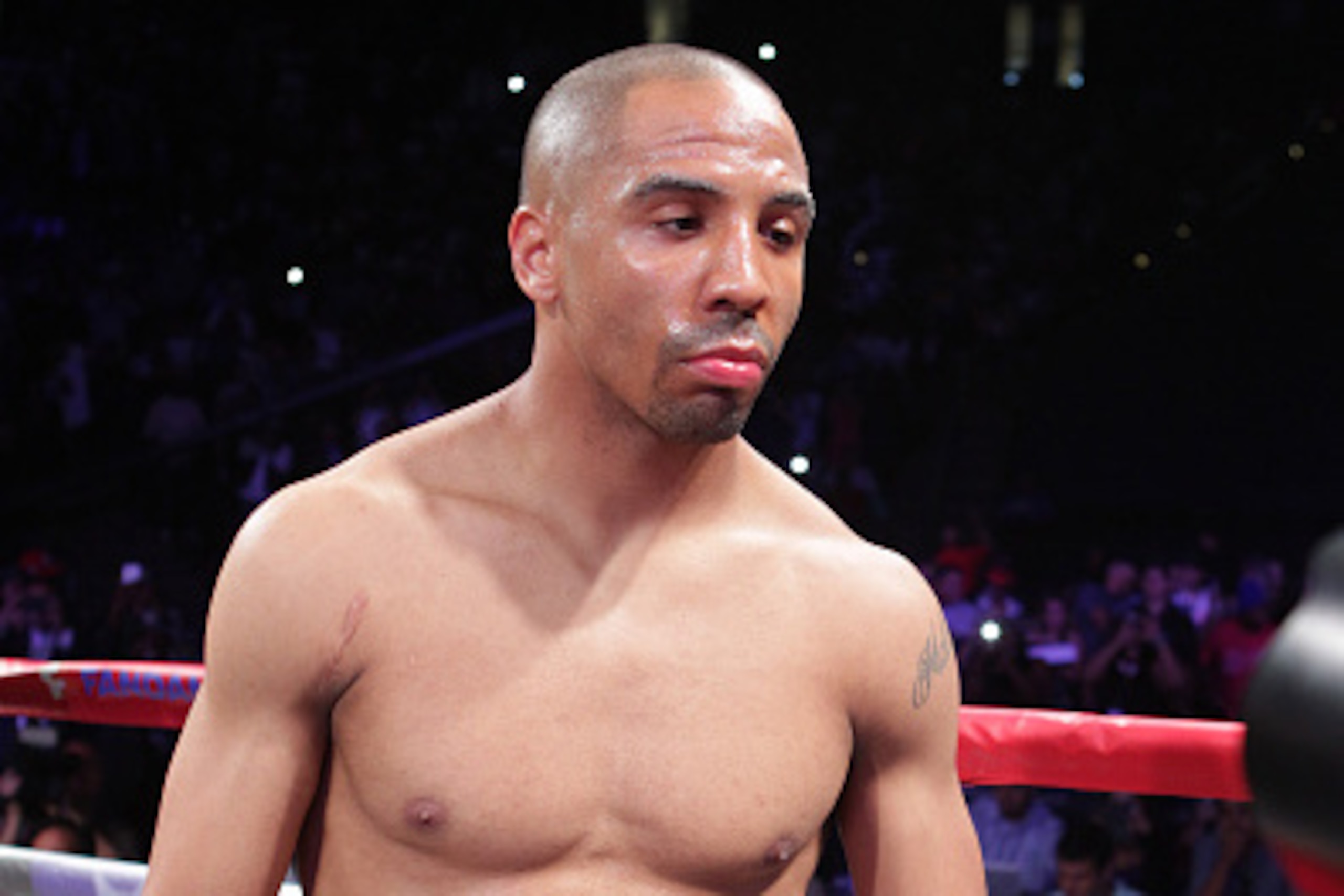 OAKLAND, CA - JUNE 20: Andre Ward walks around in the ring before the start of his Cruiserweight fight versus Paul Smith at ORACLE Arena on June 20, 2015 in Oakland, California. (Photo by Alexis Cuarezma/Getty Images) OAKLAND, CA - JUNE 20: Andre Ward walks around in the ring before the start of his Cruiserweight fight versus Paul Smith at ORACLE Arena on June 20, 2015 in Oakland, California. (Photo by Alexis Cuarezma/Getty Images)