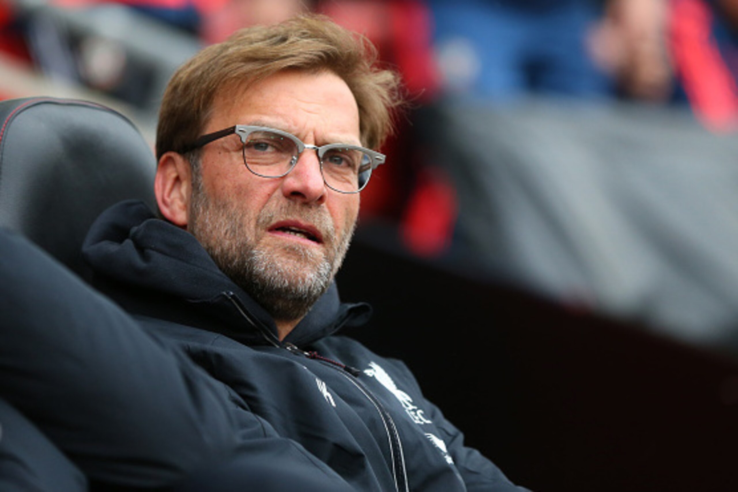 SOUTHAMPTON, ENGLAND - MARCH 20:  Jurgen Klopp manager of Liverpool during the Barclays Premier League match between Southampton and Liverpool on March 20, 2016 in Southampton, United Kingdom.  (Photo by Catherine Ivill - AMA/Getty Images)