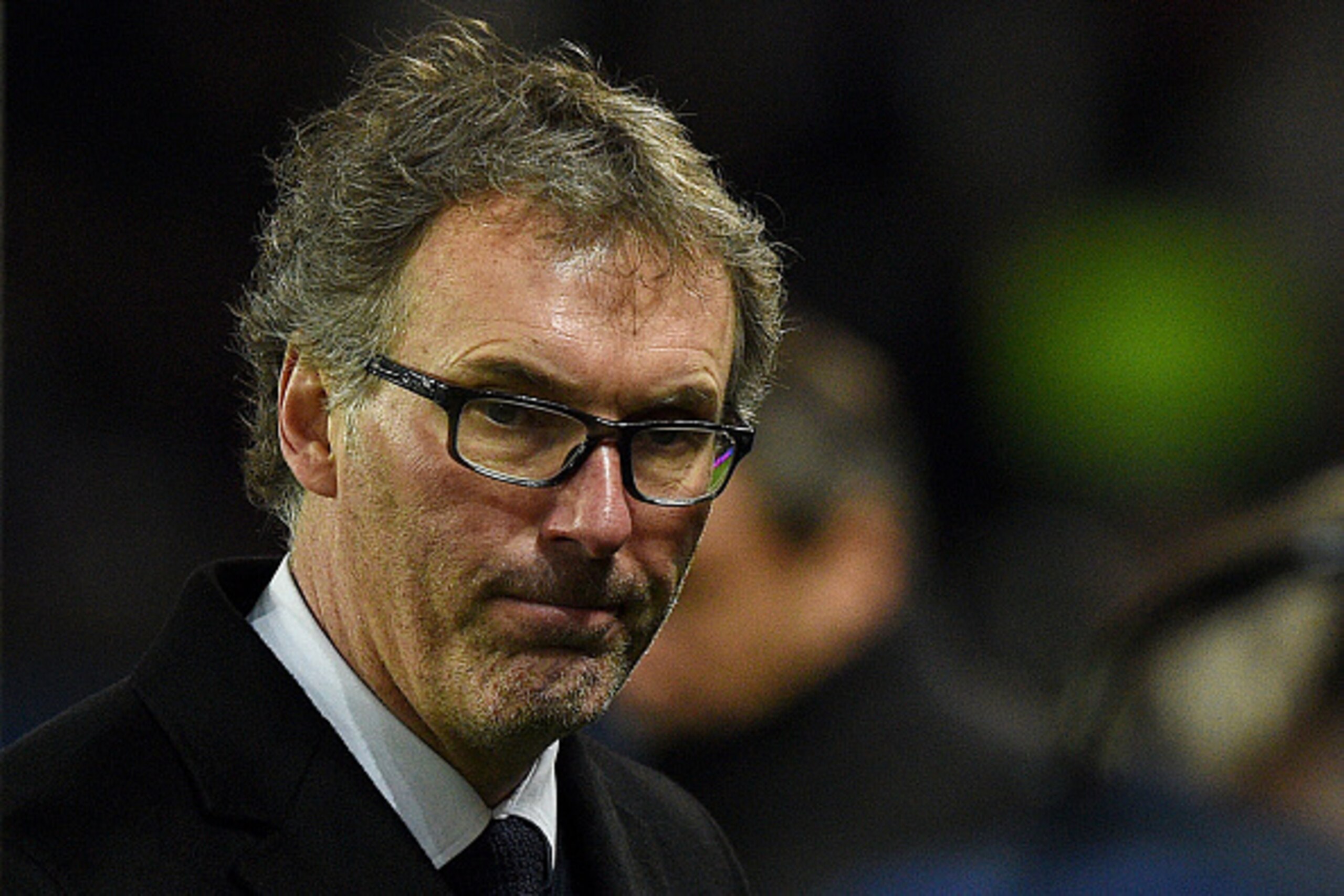 Paris Saint-Germain's French coach Laurent Blanc reacts at the end of the French L1 football match between Paris Saint-Germain (PSG) and AS Monaco at the Parc des Princes stadium in Paris on March 20, 2016.  AFP PHOTO / FRANCK FIFE / AFP / FRANCK FIFE