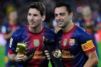 Messi and Xavi helped Barca reach and stay at the top of the European game.