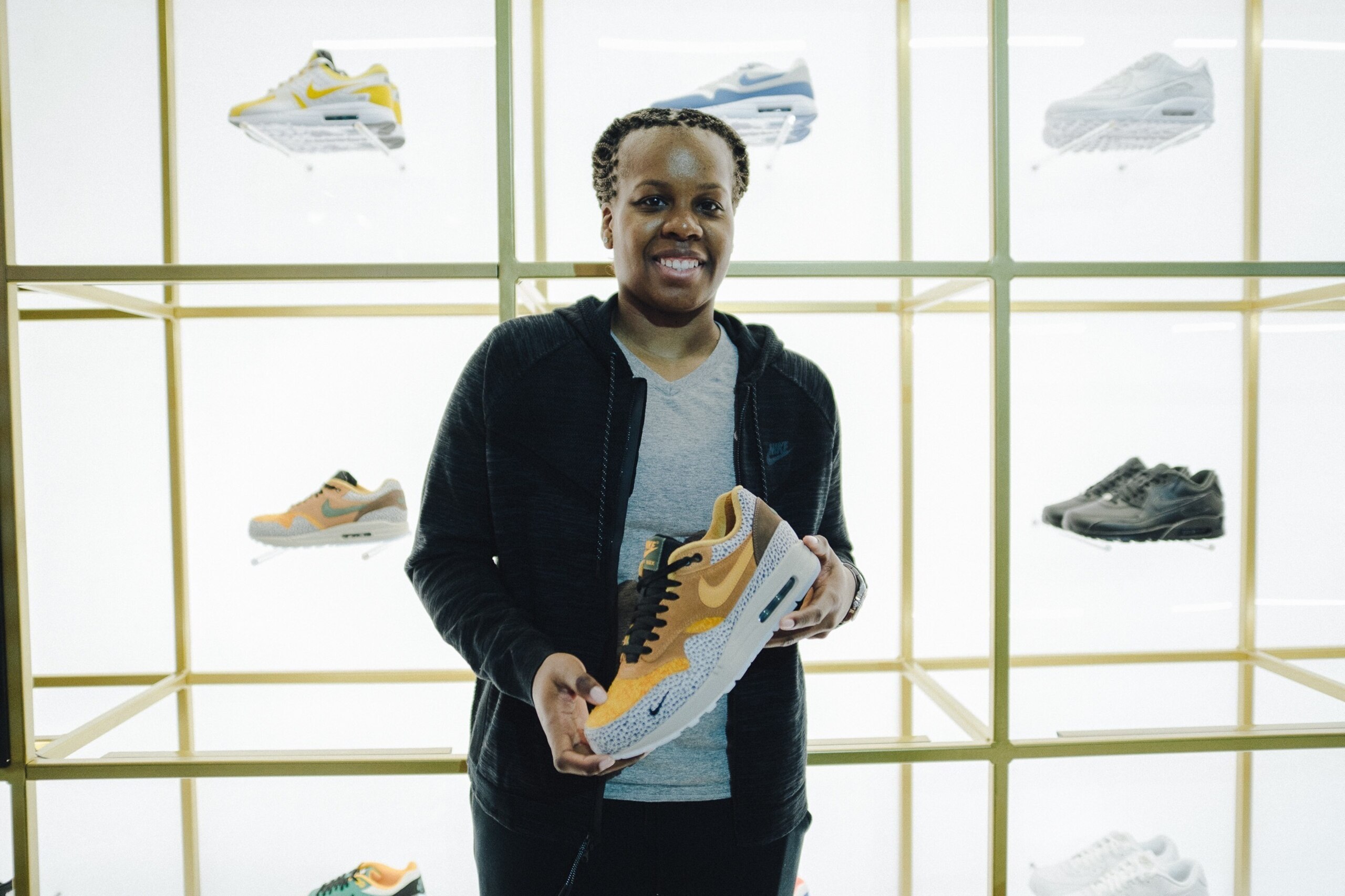 New York Liberty star Epiphanny Prince at Air Max Con 2016.