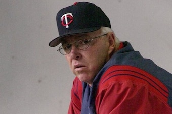 Former Twins manager Tom Kelly.
