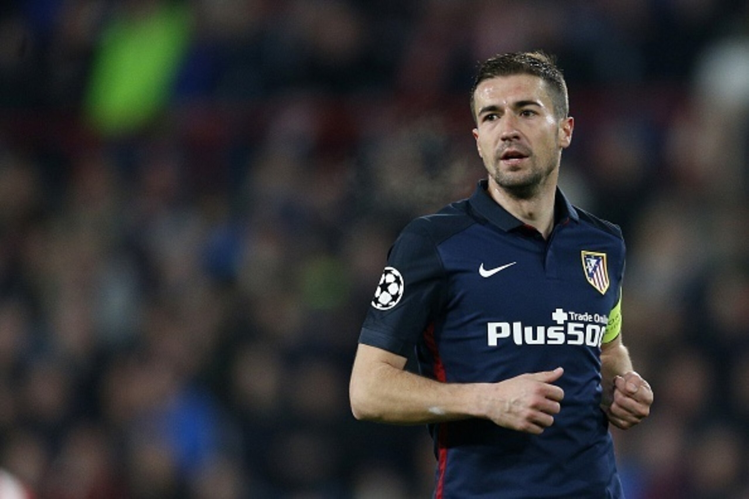 Gabi of Club Atletico de Madrid during the UEFA Champions League Round of 16, First leg match between PSV Eindhoven and Atletico Madrid on February 24, 2016 at the Philips stadium in Eindhoven, The Netherlands.(Photo by VI Images via Getty Images)