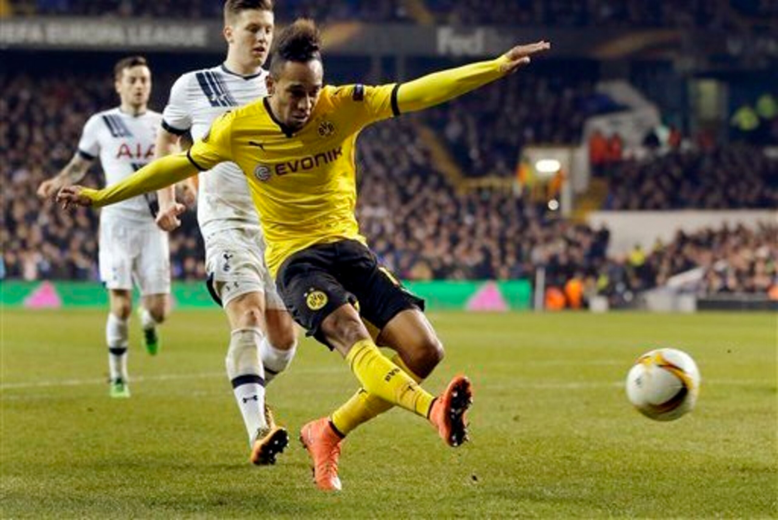Aubameyang's stunning performances this season have attracted many suitors.