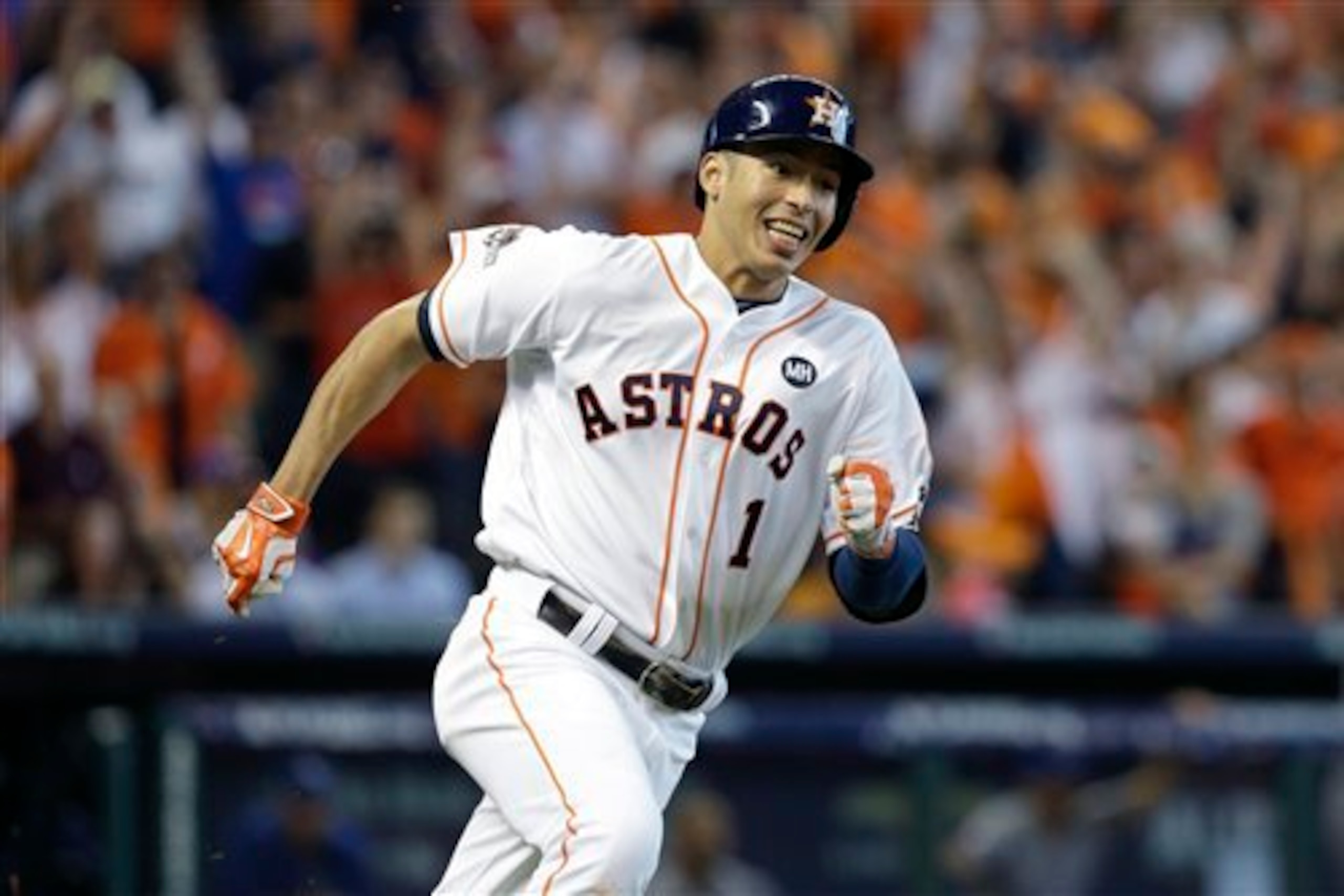 Carlos Correa stuffed the stat sheet in his first season with the Astros.