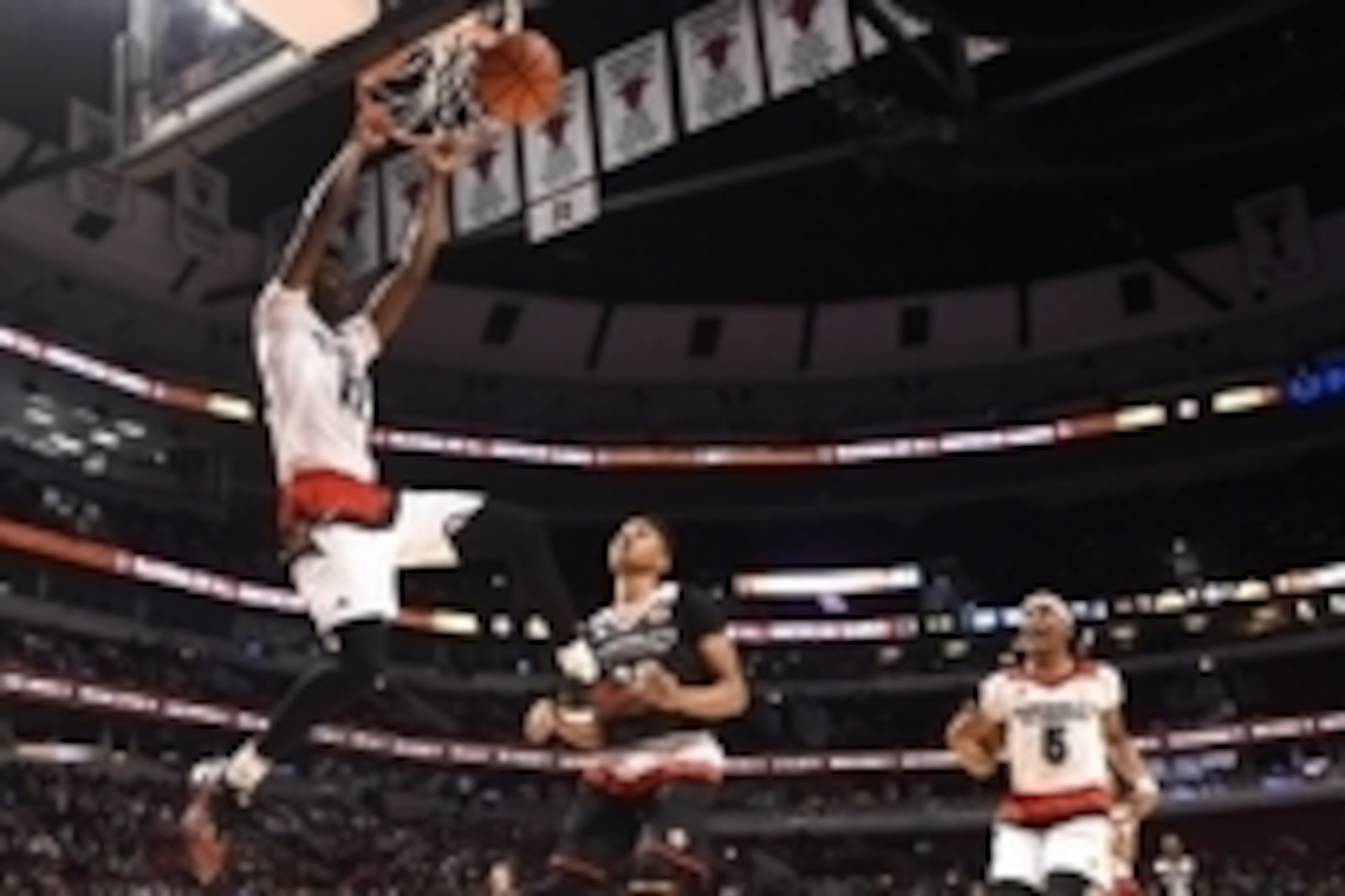 Mar 30, 2016; Chicago, IL, USA;  McDonalds High School All-American West's Josh Jackson (11) dunks the ball  during the second half at the United Center. Mandatory Credit: Mike DiNovo-USA TODAY Sports