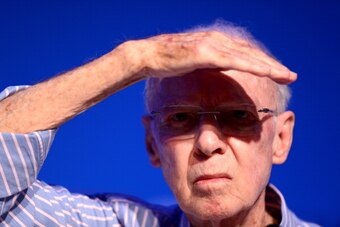 COSTA DO SAUIPE, BAHIA - DECEMBER 05:  Former Brazil player and coach Mario Zagallo attends the FIFA World Cup Ambassadors Press Conference during a media day ahead of the 2014 FIFA World Cup Draw at Costa do Sauipe Resort on December 5, 2013 in Costa do 