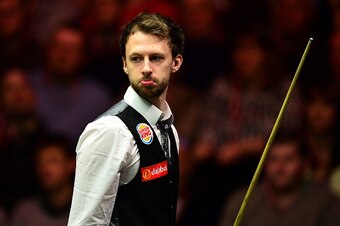 LONDON, ENGLAND - JANUARY 15:  Judd Trump of England looks on during his quarter final match against Neil Robertson of Australia during Day Six of The Dafabet Masters at Alexandra Palace on January 15, 2016 in London, England.  (Photo by Dan Mullan/Getty 