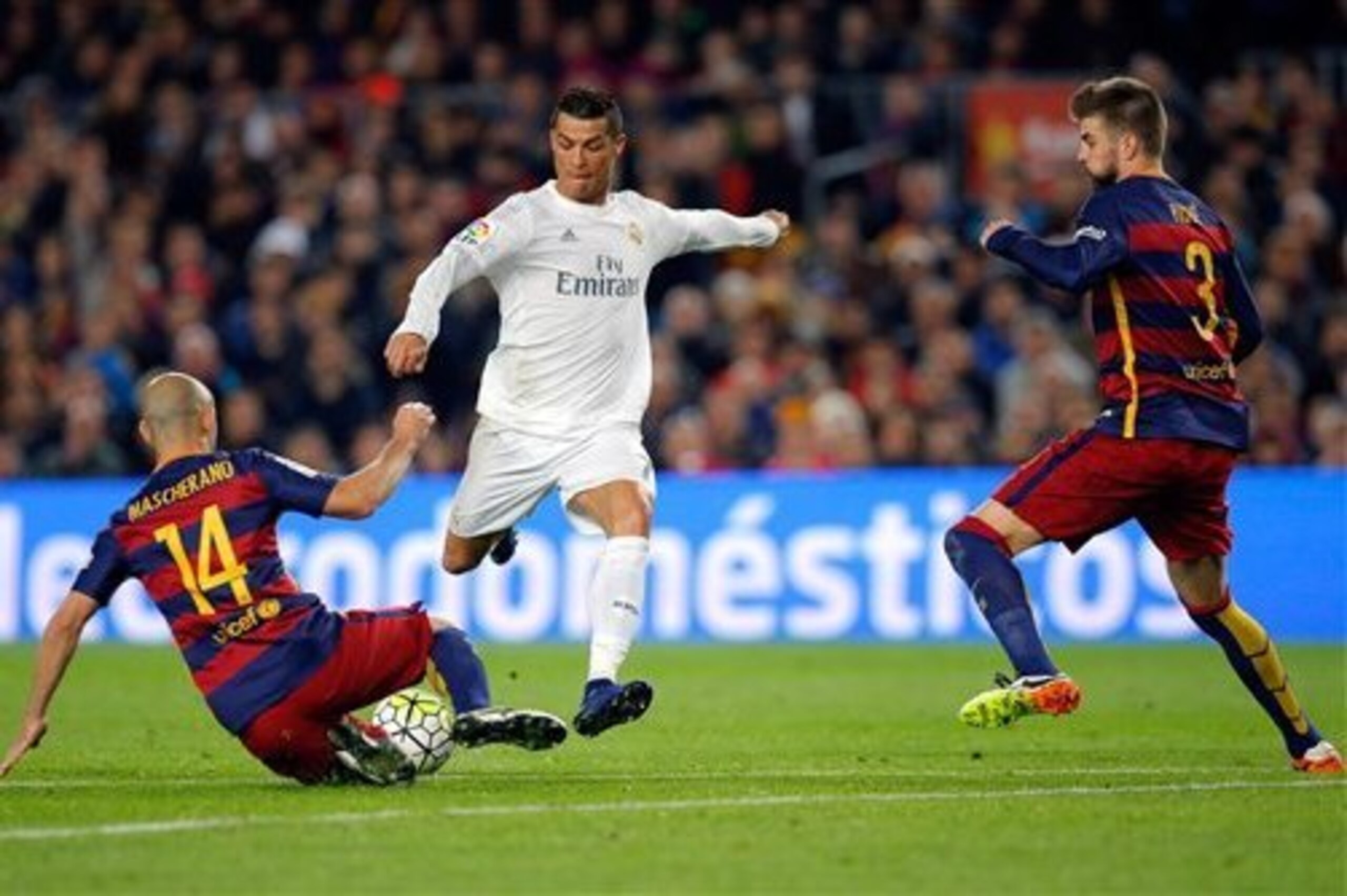 Ronaldo proved decisive in the Clasico.