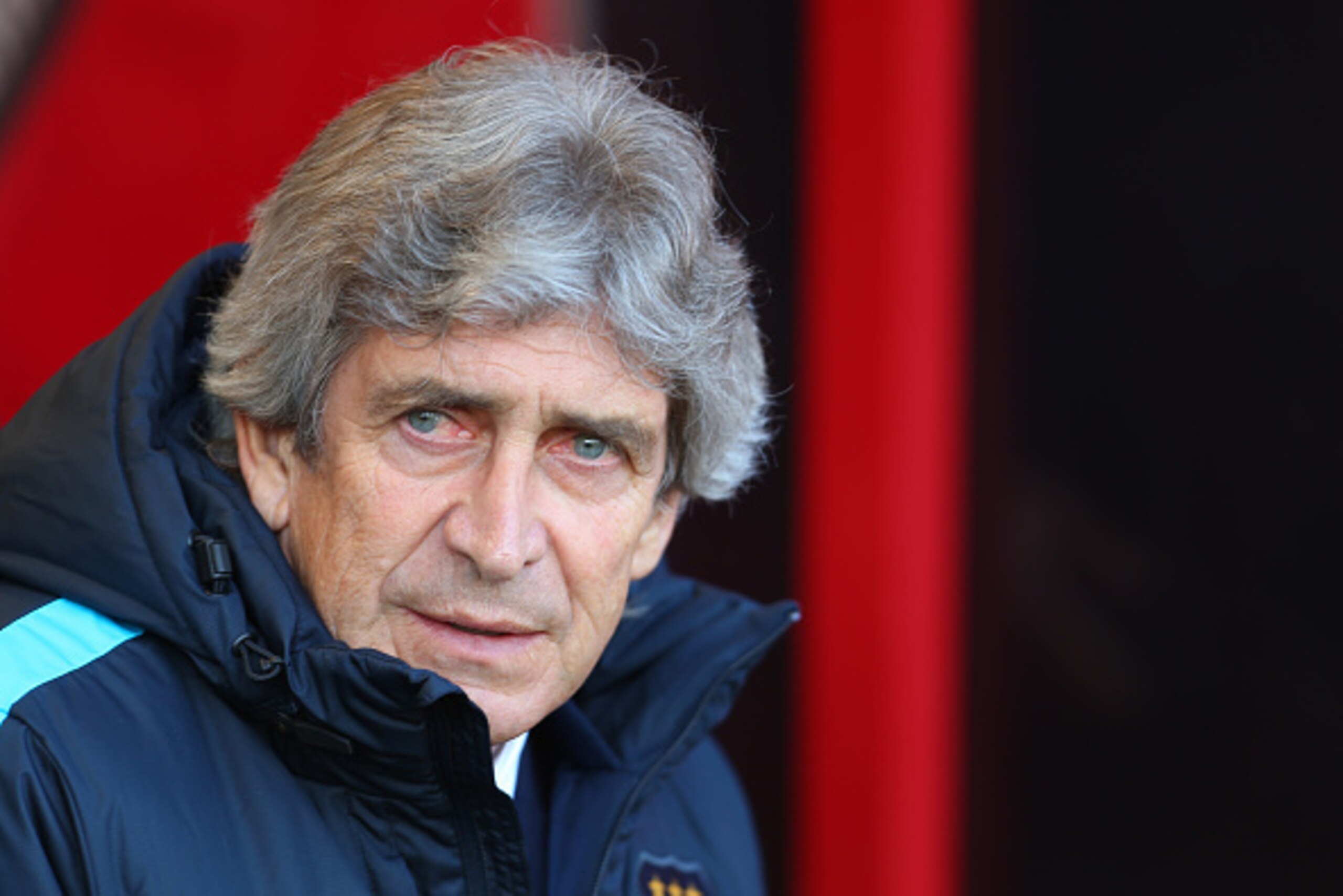 BOURNEMOUTH, ENGLAND - APRIL 02: Manuel Pellegrini manager of Manchester City during the Barclays Premier League match between AFC Bournemouth and Manchester City at Vitality Stadium on April 2, 2016 in Bournemouth, England. (Photo by Catherine Ivill - AM