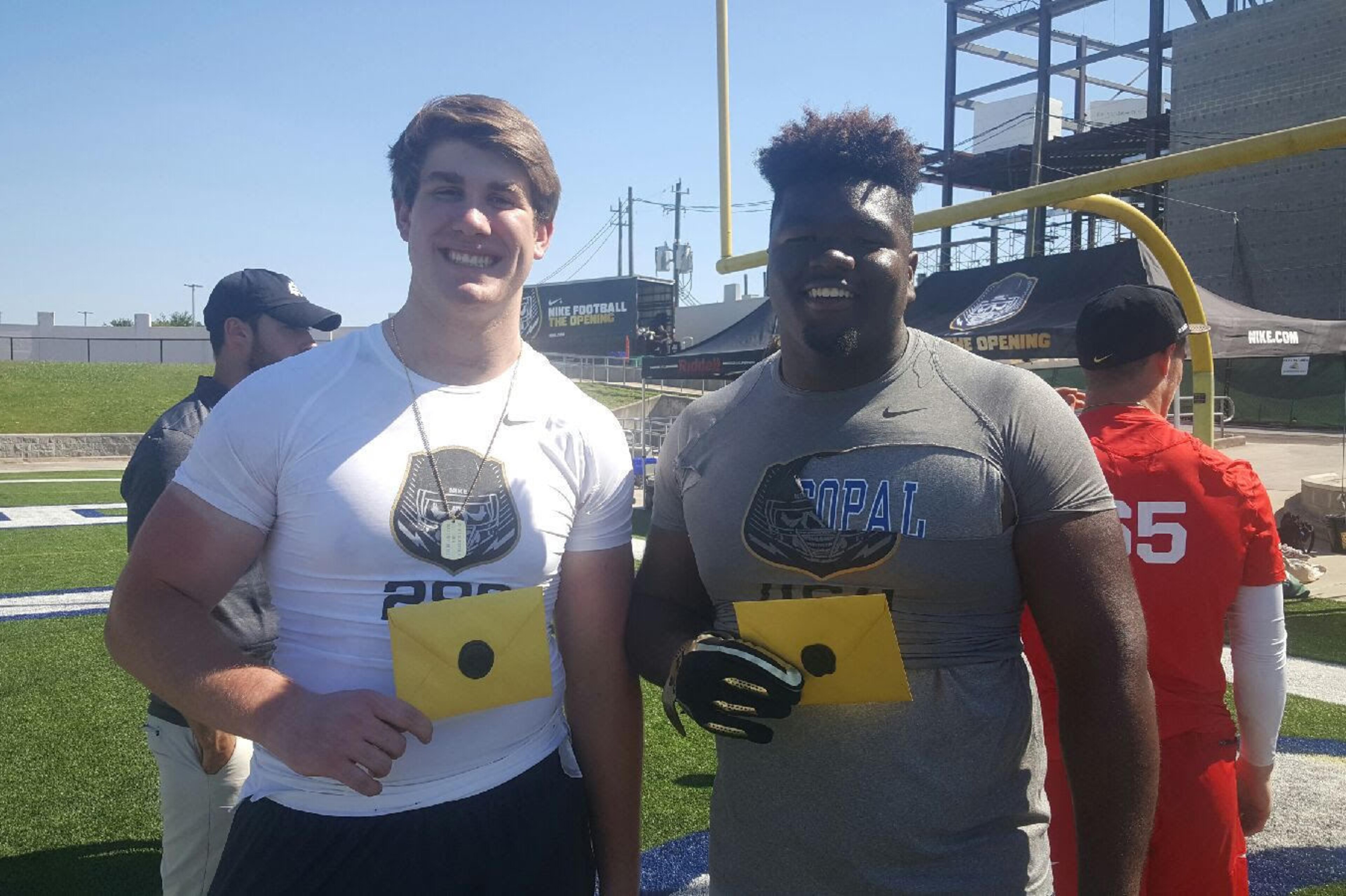 Walker Little and Marvin Wilson: two athletes representing Houston and Episcopal High School.