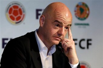 FIFA president Gianni Infantino.