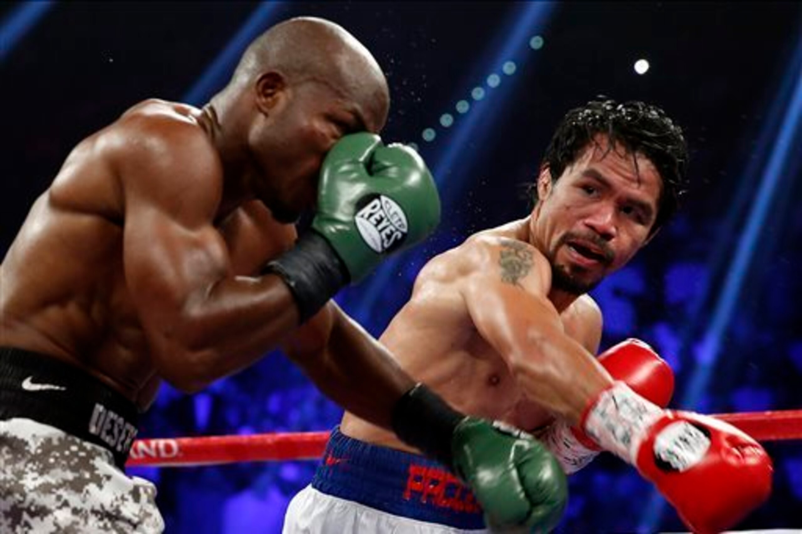 Pacquiao faces Bradley for the third, and probably final, time on Saturday.