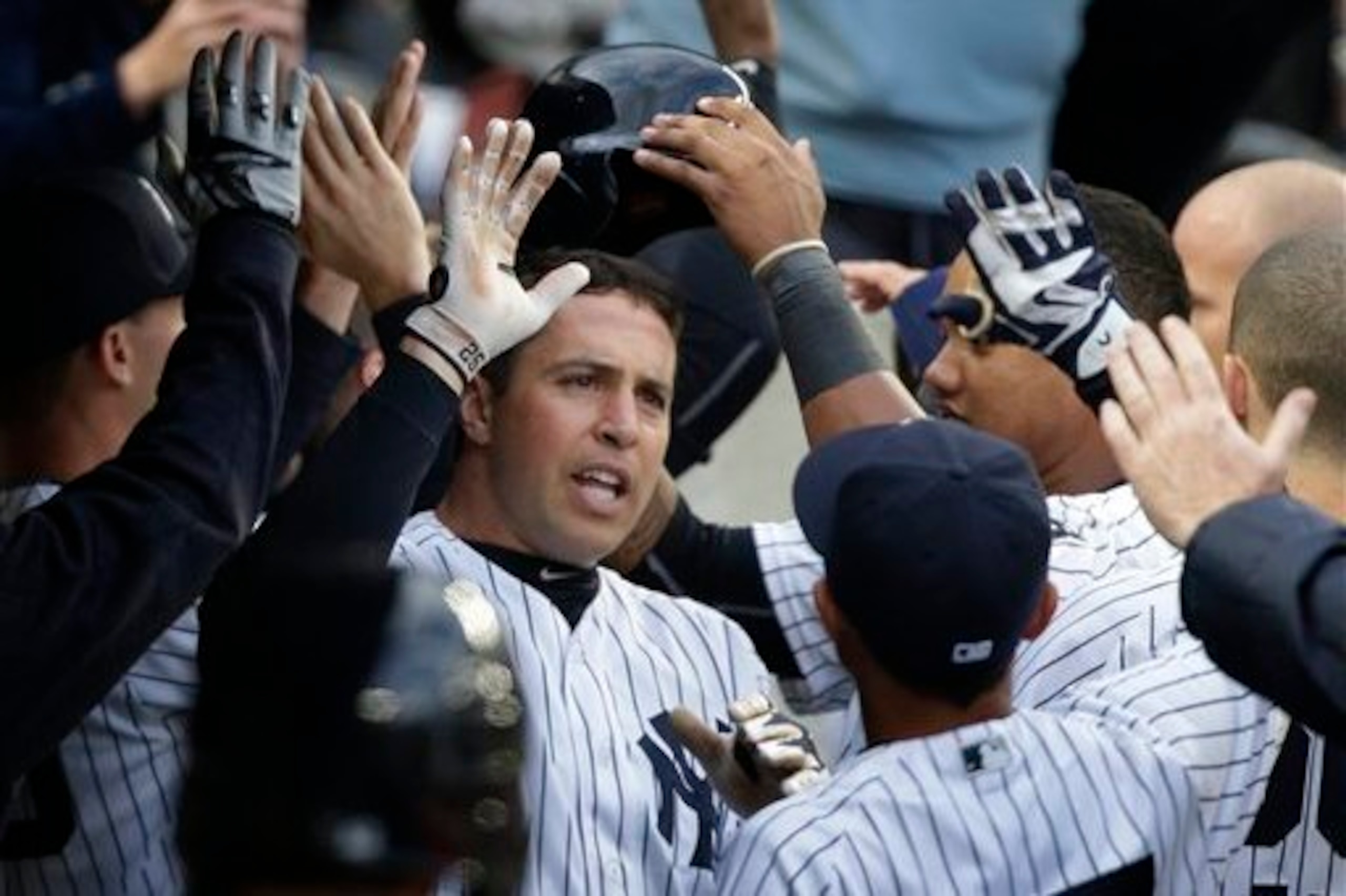 Mark Teixeira has picked up where he left off last year.