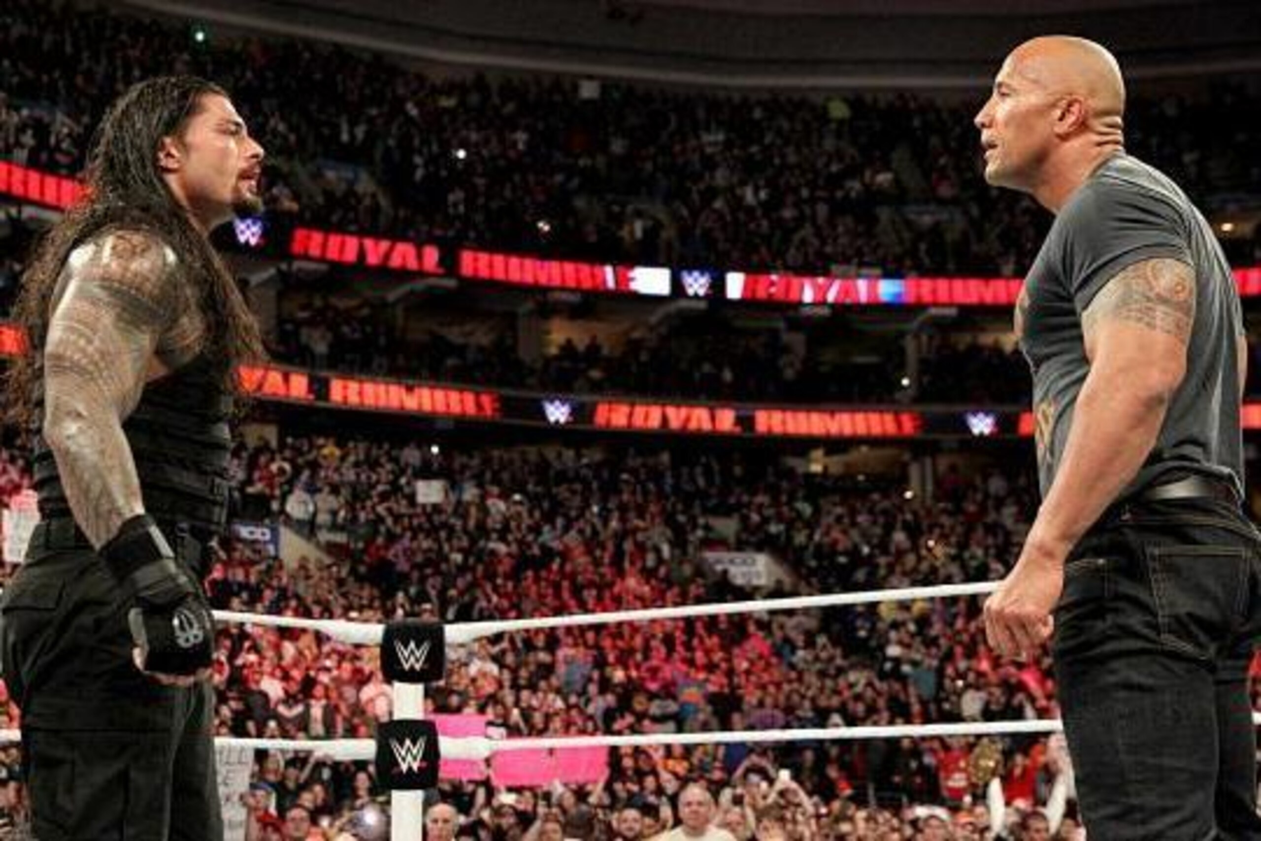 Roman Reigns and The Rock