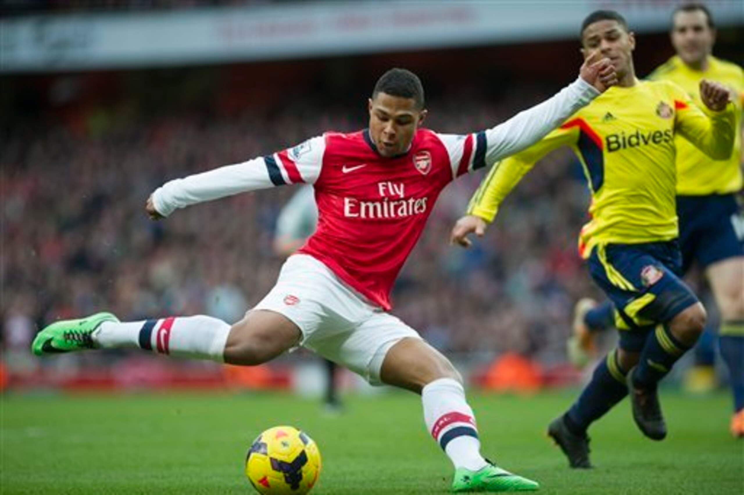Gnabry netted Arsenal's third on the night.