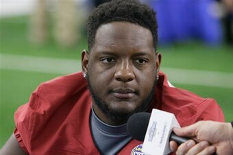 Cam Robinson is one of just two offensive linemen who is set to start this season.