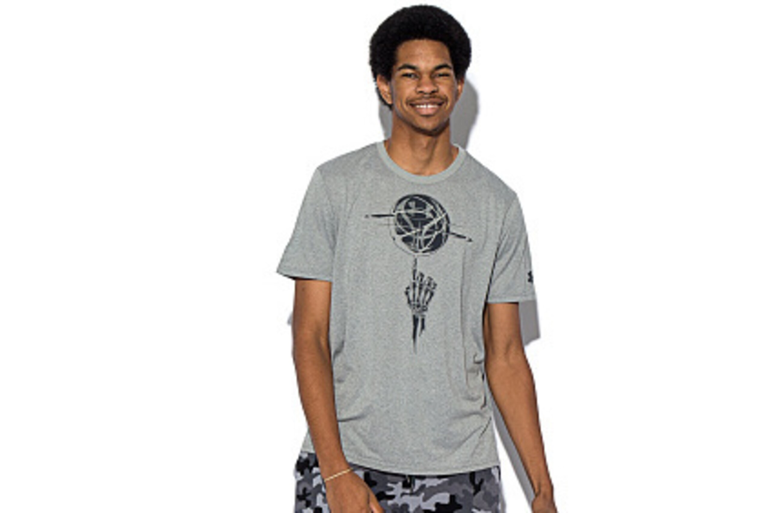 CHARLOTTESVILLE, VA - JUNE 19: Jarrett Allen poses for a portrait during the NBPA Top 100 Camp on June 19, 2015 at John Paul Jones Arena in Charlottesville, Virginia. (Photo by Kelly Kline/Getty Images)