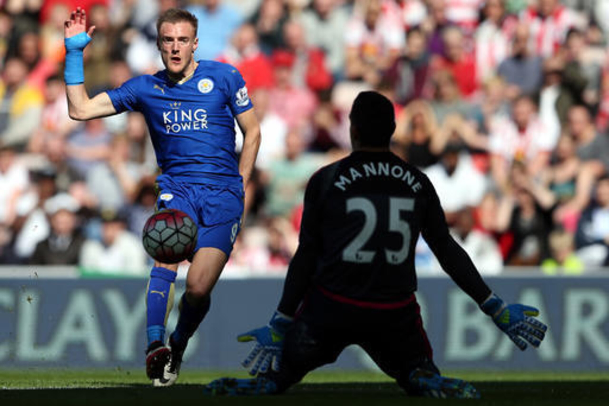 Vardy's opener was beautiful in its simplicity.