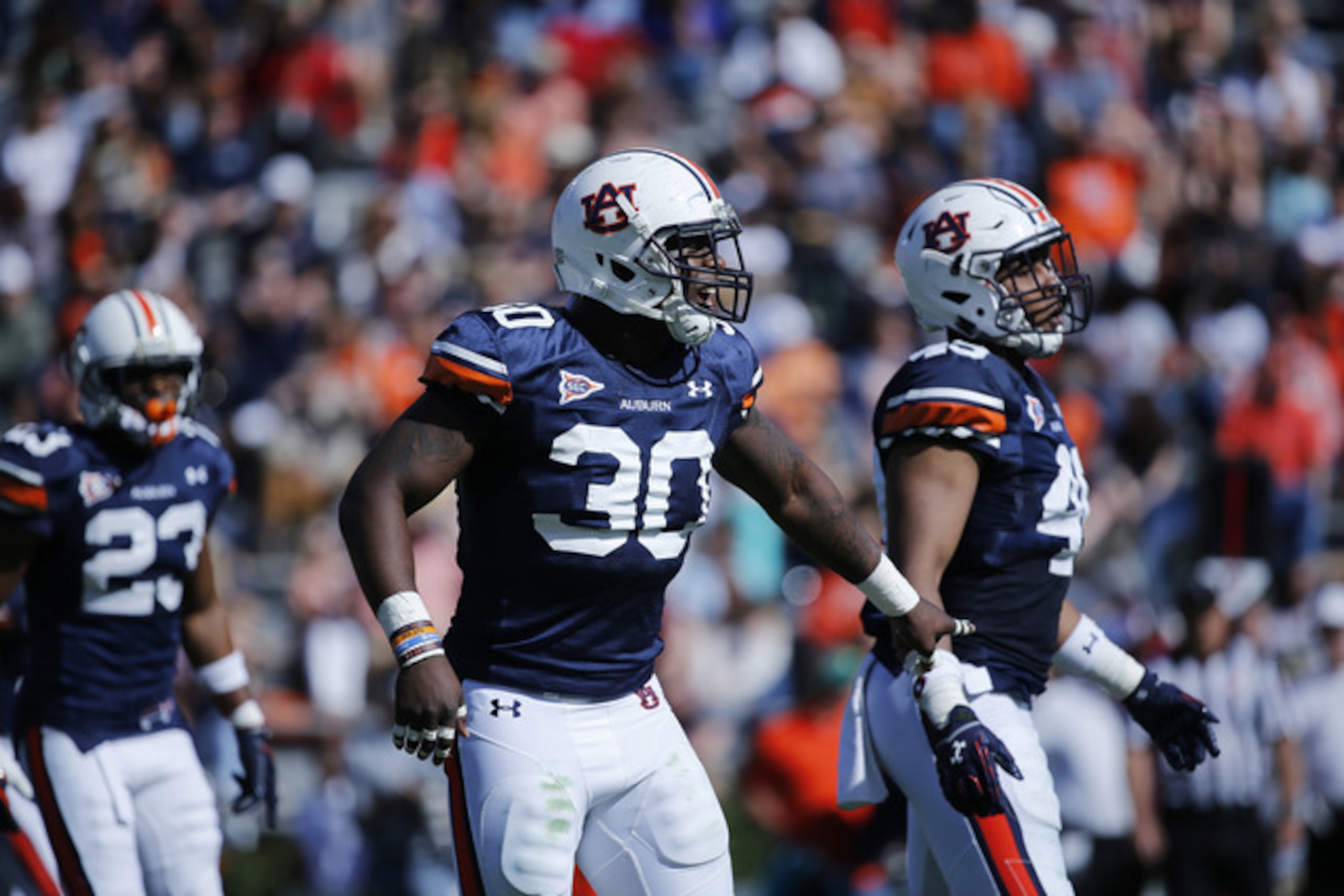 Auburn LB Tre' Williams
