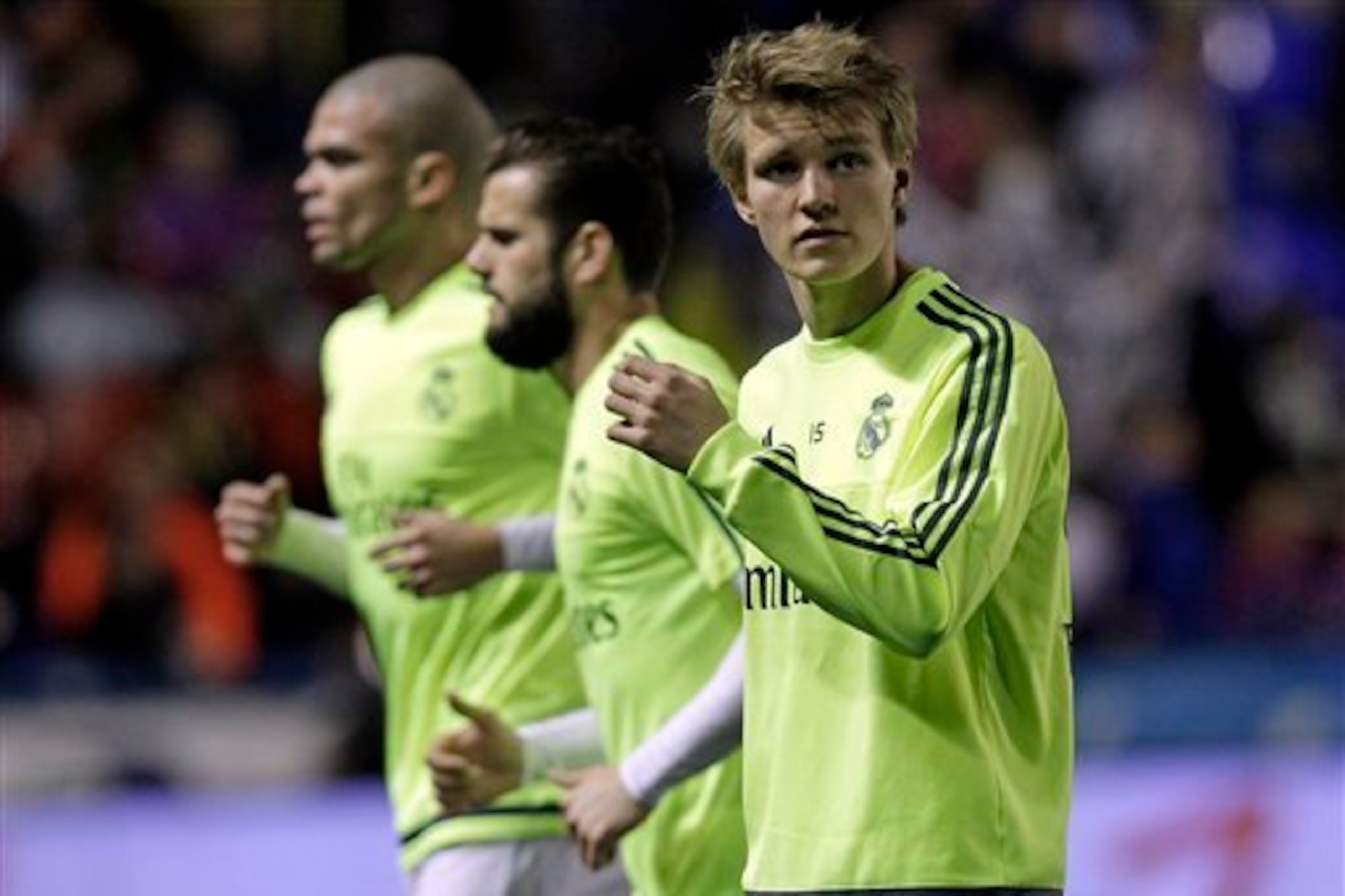 Odegaard hasn't made a first-team appearance for Real Madrid this season.