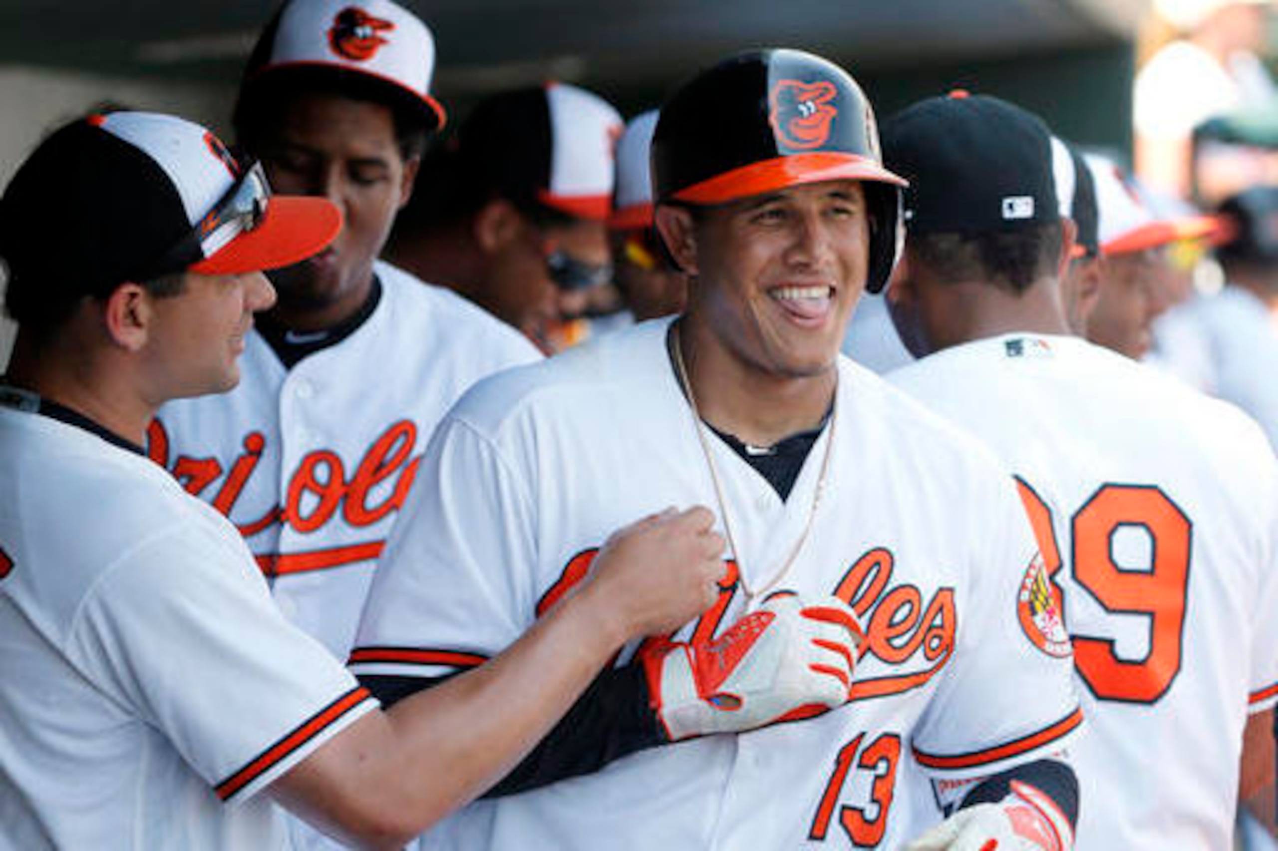 Machado's hot bat has helped the O's start the season 5-0.