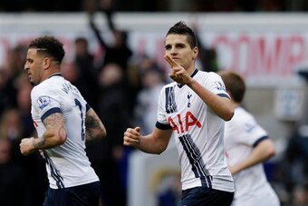 Three is the magic number. Erik Lamela was outstanding all afternoon and had a hand in each of Tottenham's goals.