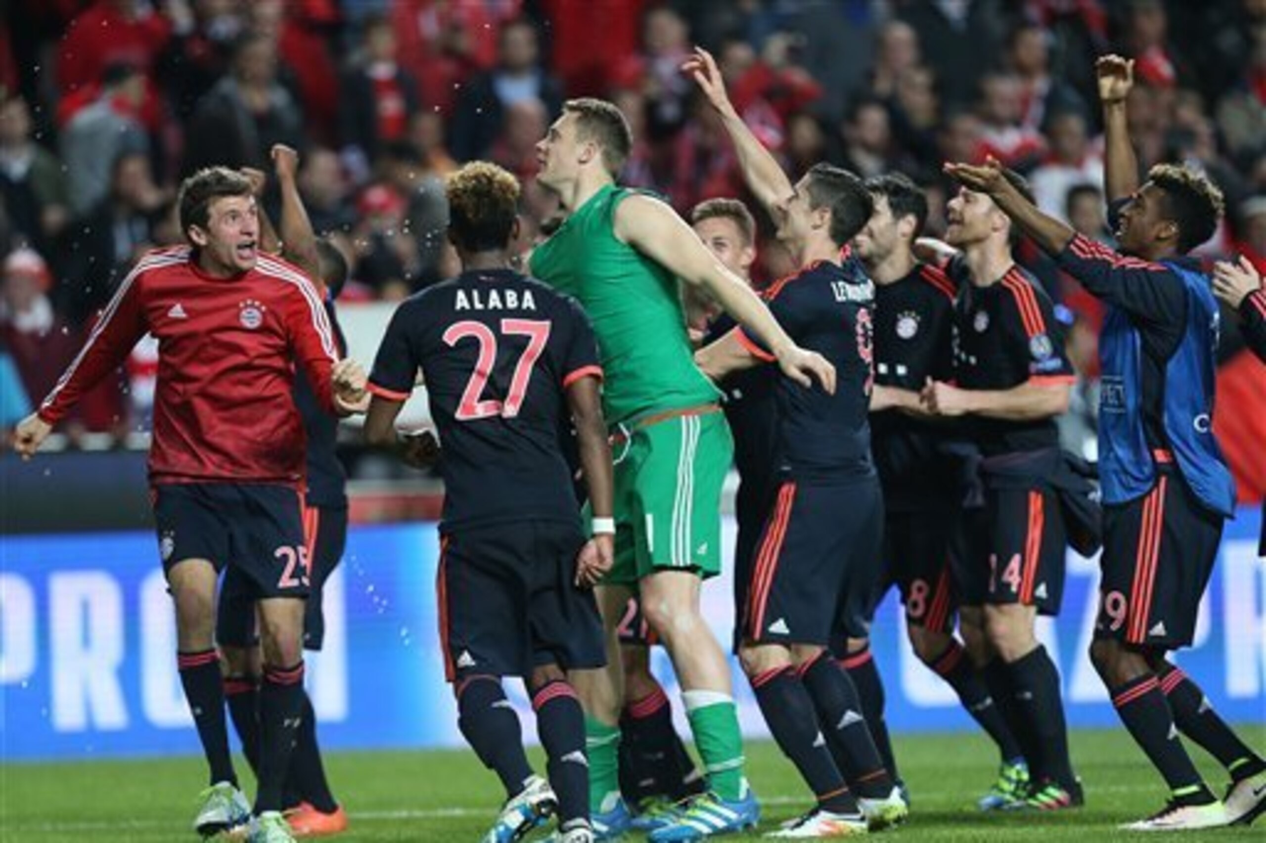 Bayern Munich have made the Champions League semi-finals for the fifth year in succession.