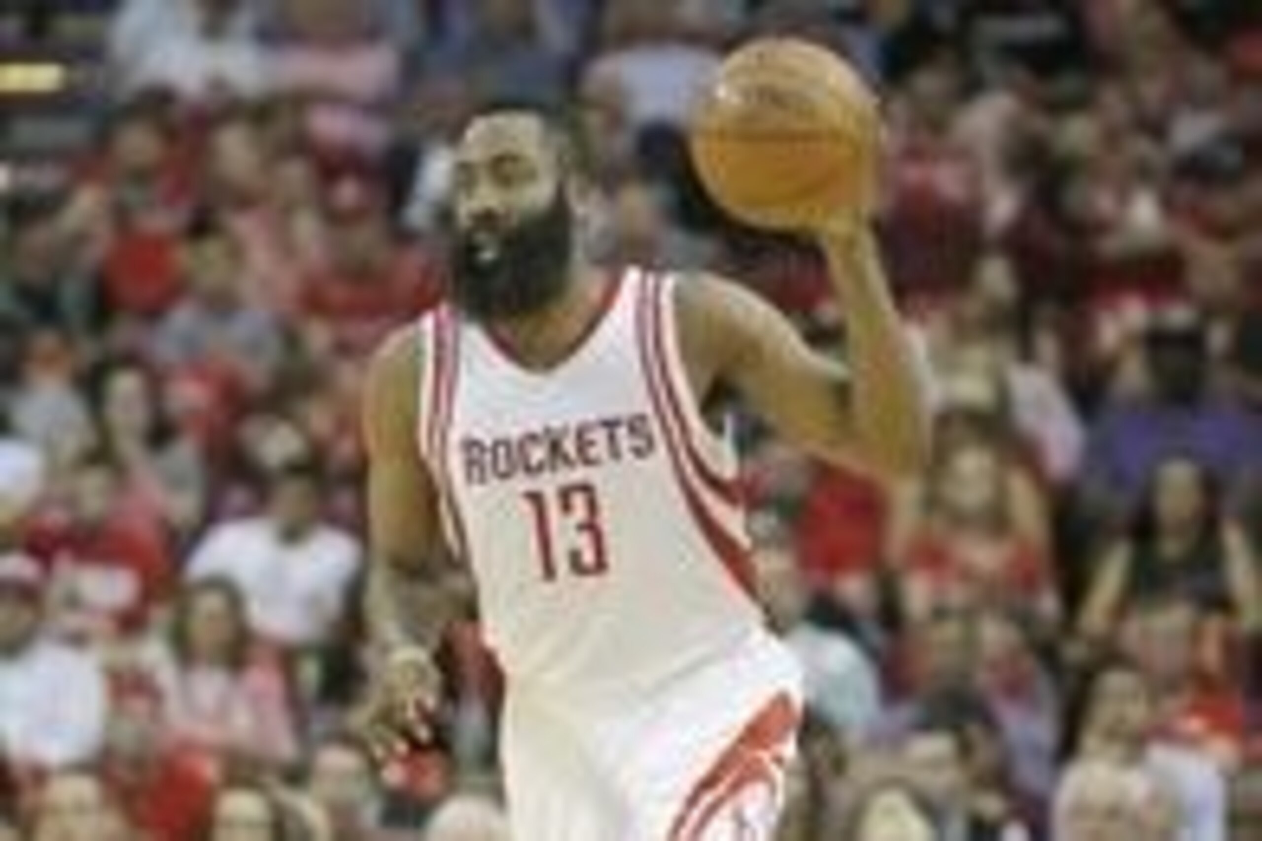Apr 13, 2016; Houston, TX, USA; Houston Rockets guard James Harden (13) dribbles agains the Sacramento Kings in the second quarter at Toyota Center. Mandatory Credit: Thomas B. Shea-USA TODAY Sports Apr 13, 2016; Houston, TX, USA; Houston Rockets guard James Harden (13) dribbles agains the Sacramento Kings in the second quarter at Toyota Center. Mandatory Credit: Thomas B. Shea-USA TODAY Sports