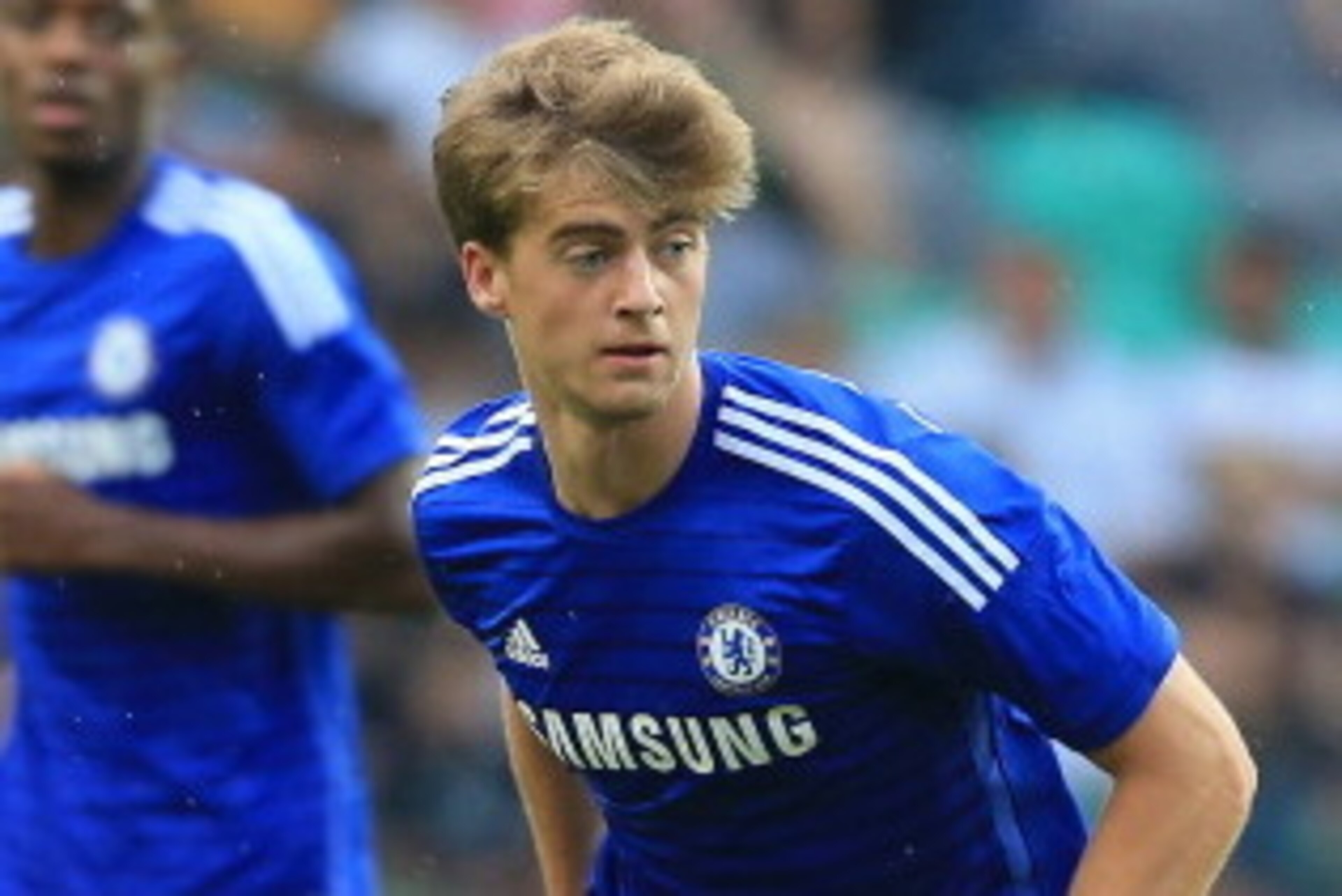 LJUBLJANA, SLOVENIA - JULY 27: Patrick Bamford of Chelsea in action during the Pre Season Friendly  match between FC Olimpija Ljubljana and Chelsea at Stozice stadium in Ljubljana, Slovenia on Sunday, July 27, 2014. (Photo by Srdjan Stevanovic/Getty Image