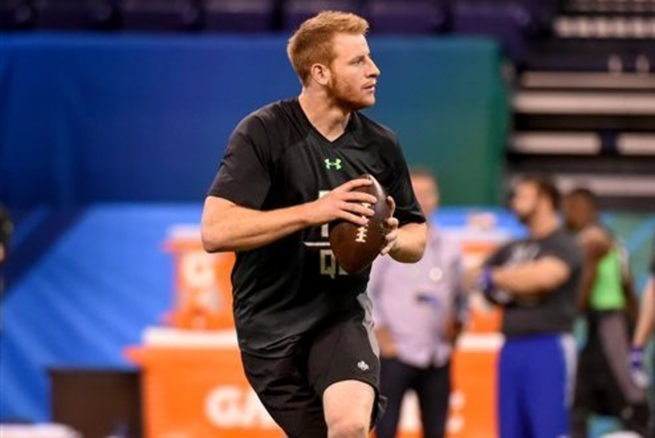 Los Angeles could take Carson Wentz with the No. 1 overall pick.