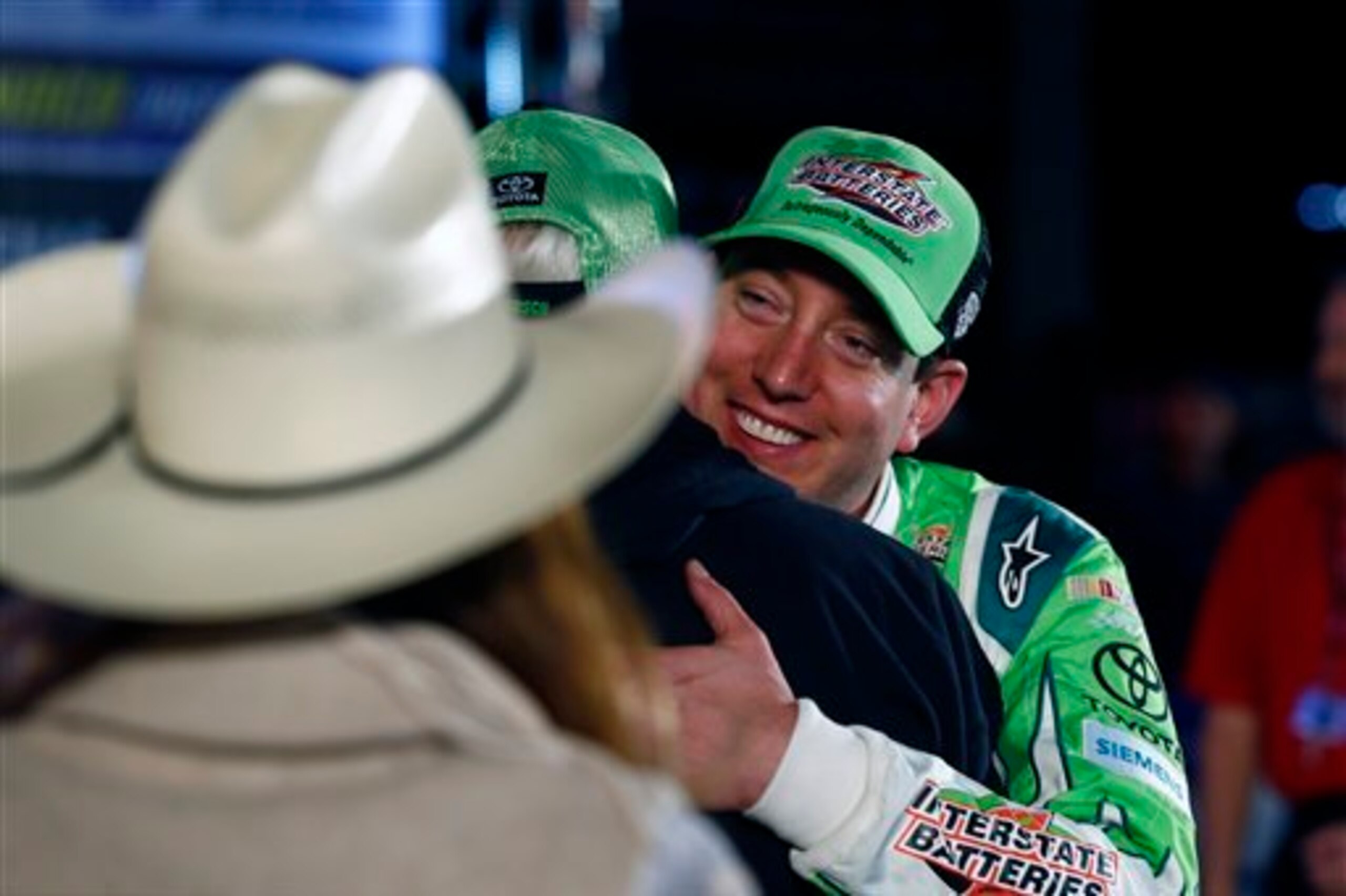 Busch looks to make it three in a row Sunday.