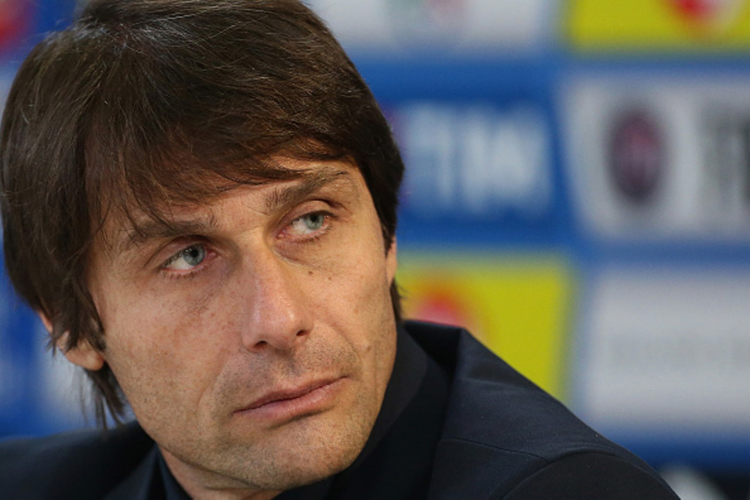 UDINE, ITALY - MARCH 24:  Head coach of Italy Antonio Conte answers to the media during a press conference following the international friendly match between Italy and Spain at Stadio Friuli (Dacia Arena) on March 24, 2016 in Udine, Italy.  (Photo by Jean