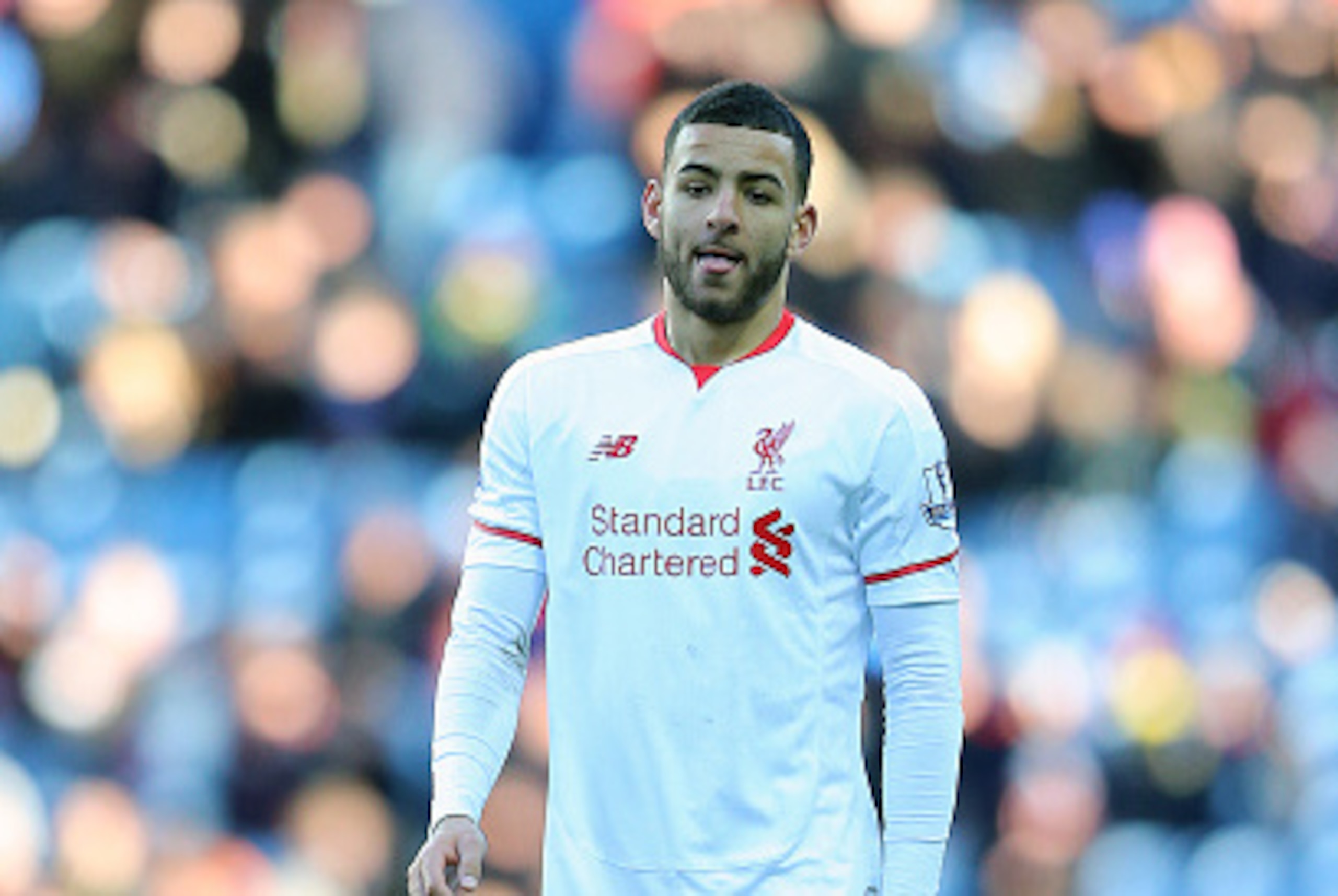 BIRMINGHAM, ENGLAND - FEBRUARY 14 : Kevin Stewart of Liverpool during the Barclays Premier League match between Aston Villa and Liverpool at Villa Park on February 14, 2016 in Birmingham, England.  (Photo by James Baylis - AMA/ via Getty Images)