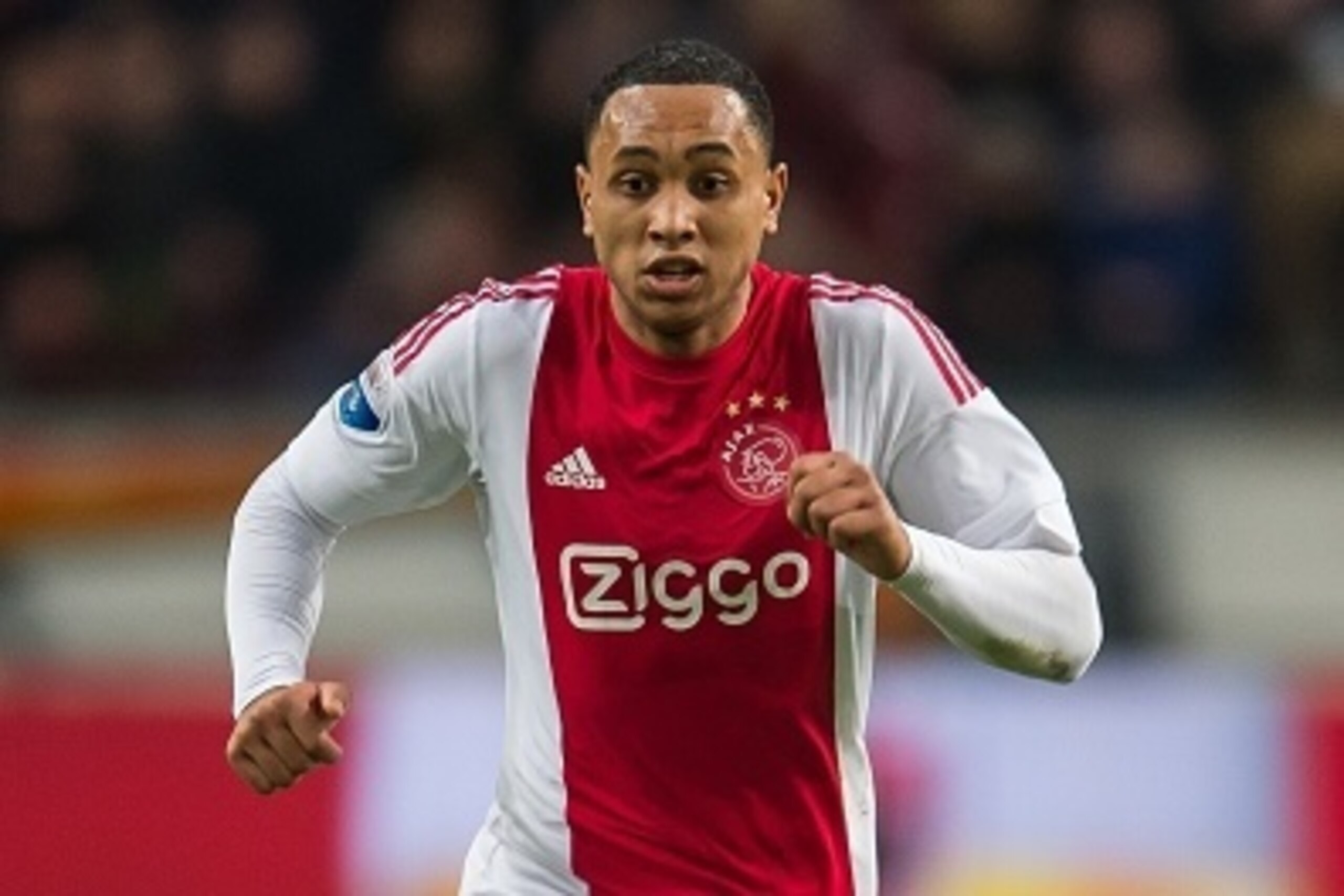 Kenny Tete of Ajax during the Dutch Eredivisie match between Ajax Amsterdam and De Graafschap at the Amsterdam Arena on December 20, 2015 in Amsterdam, The Netherlands(Photo by VI Images via Getty Images)