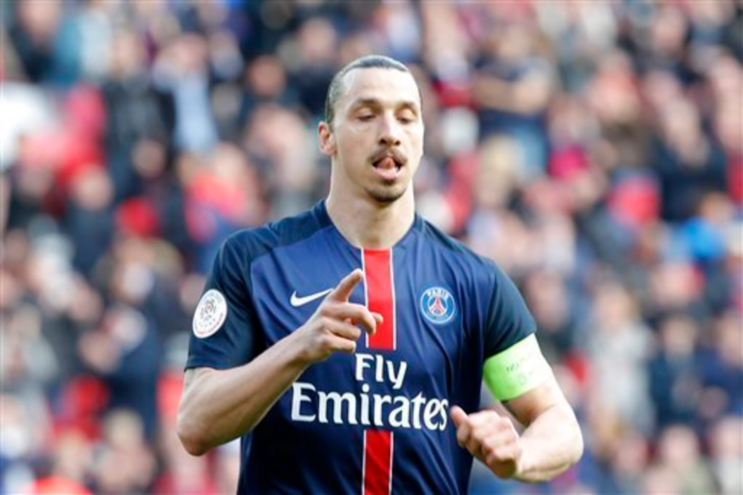 Ibrahimovic has led PSG to four successive Ligue 1 titles.