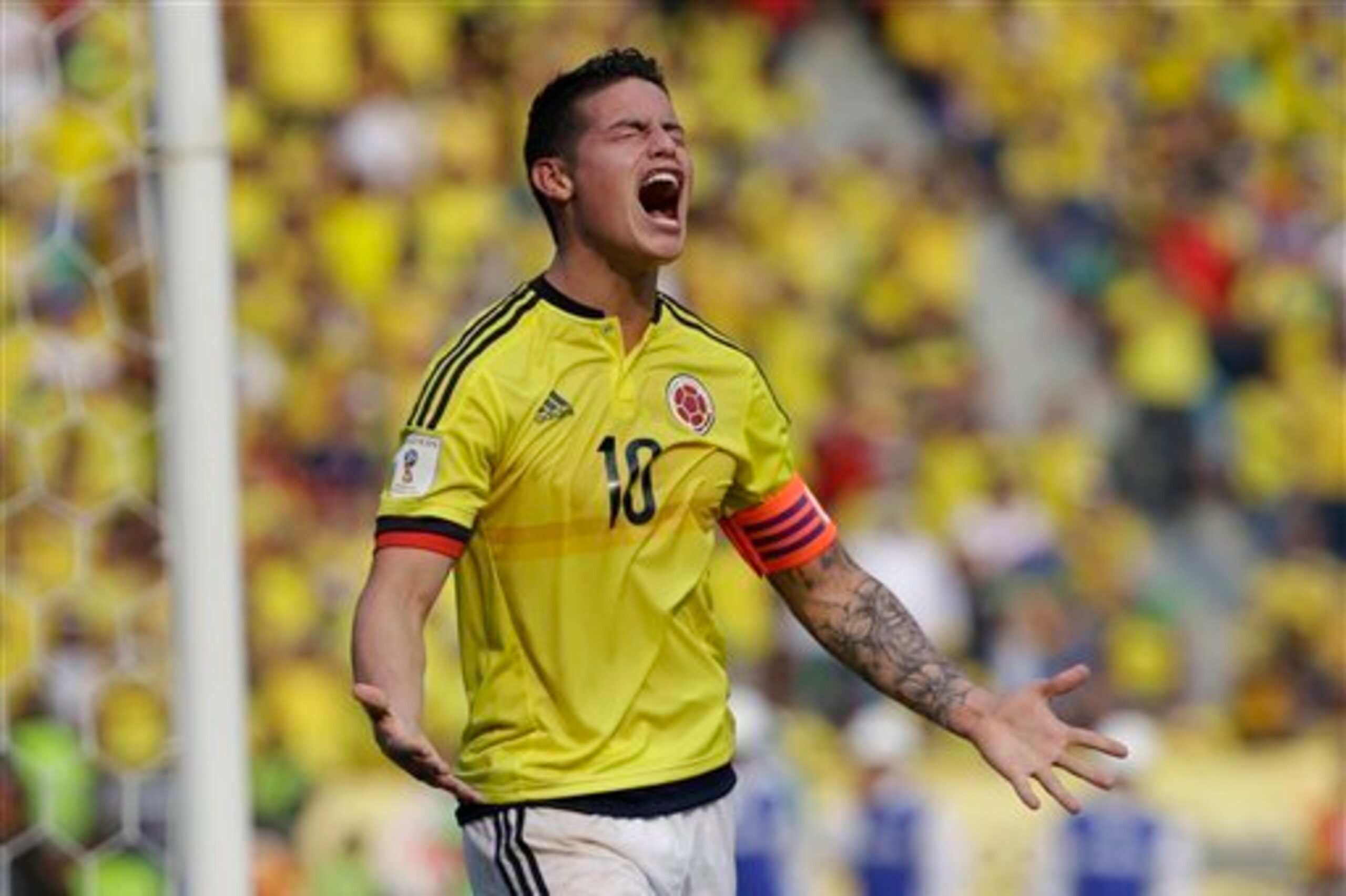 Rodriguez on international duty.