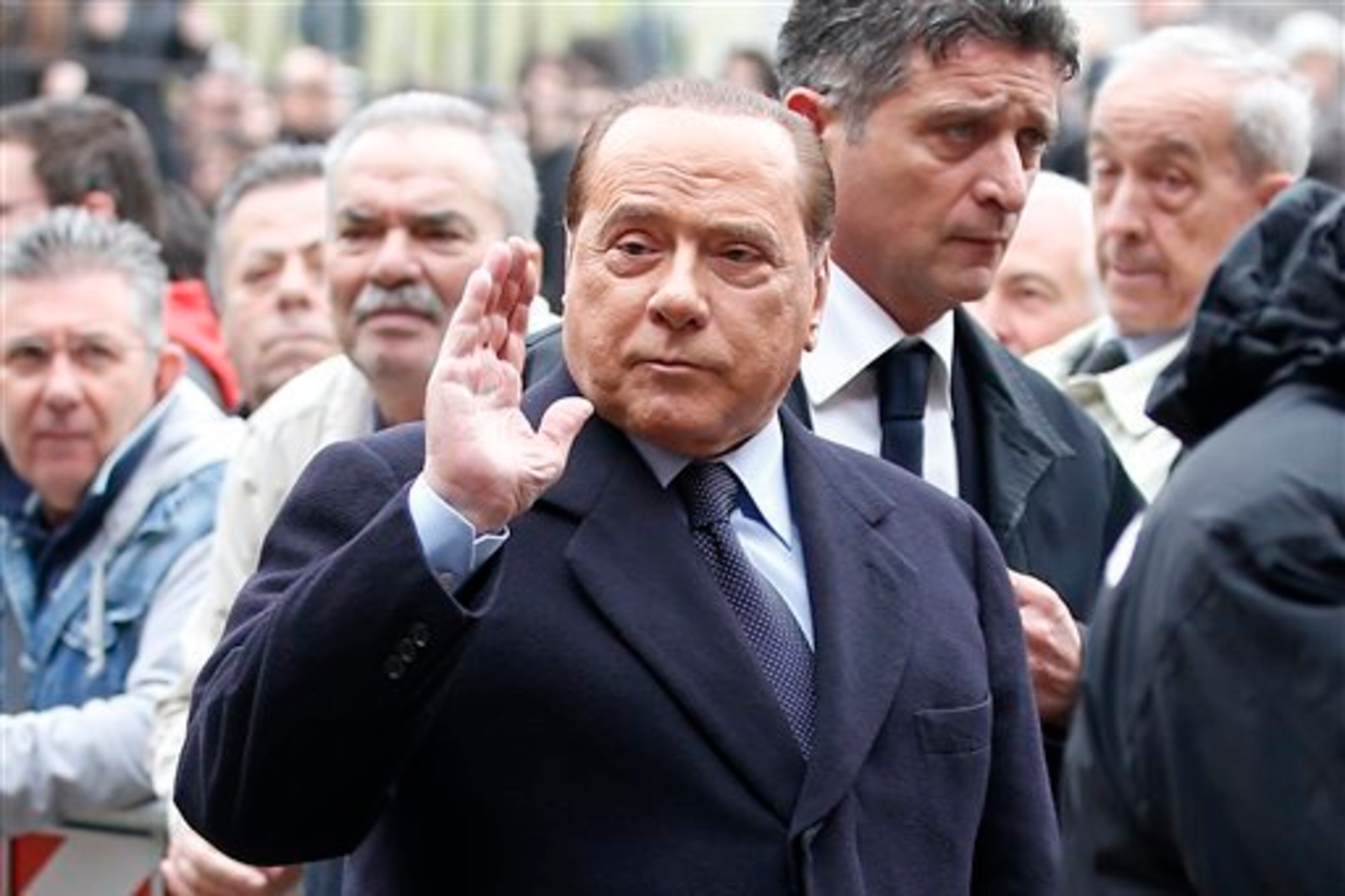 Silvio Berlusconi wants improvement at Milan. Silvio Berlusconi wants improvement at Milan.