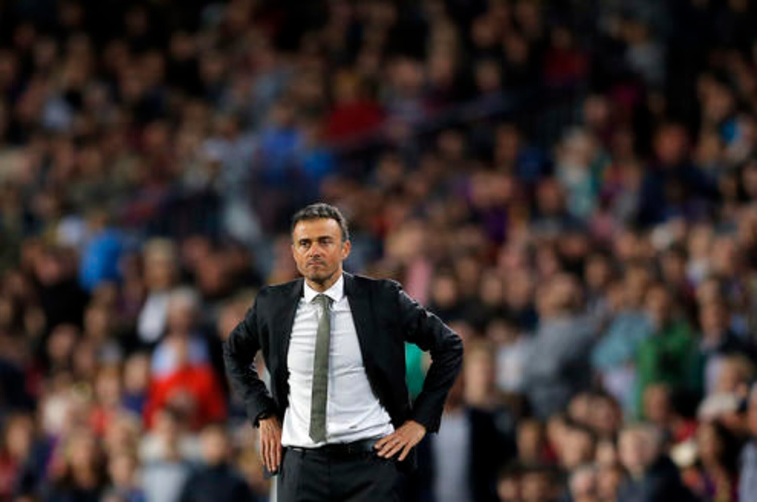 Enrique has not lost his confidence about winning a second title.