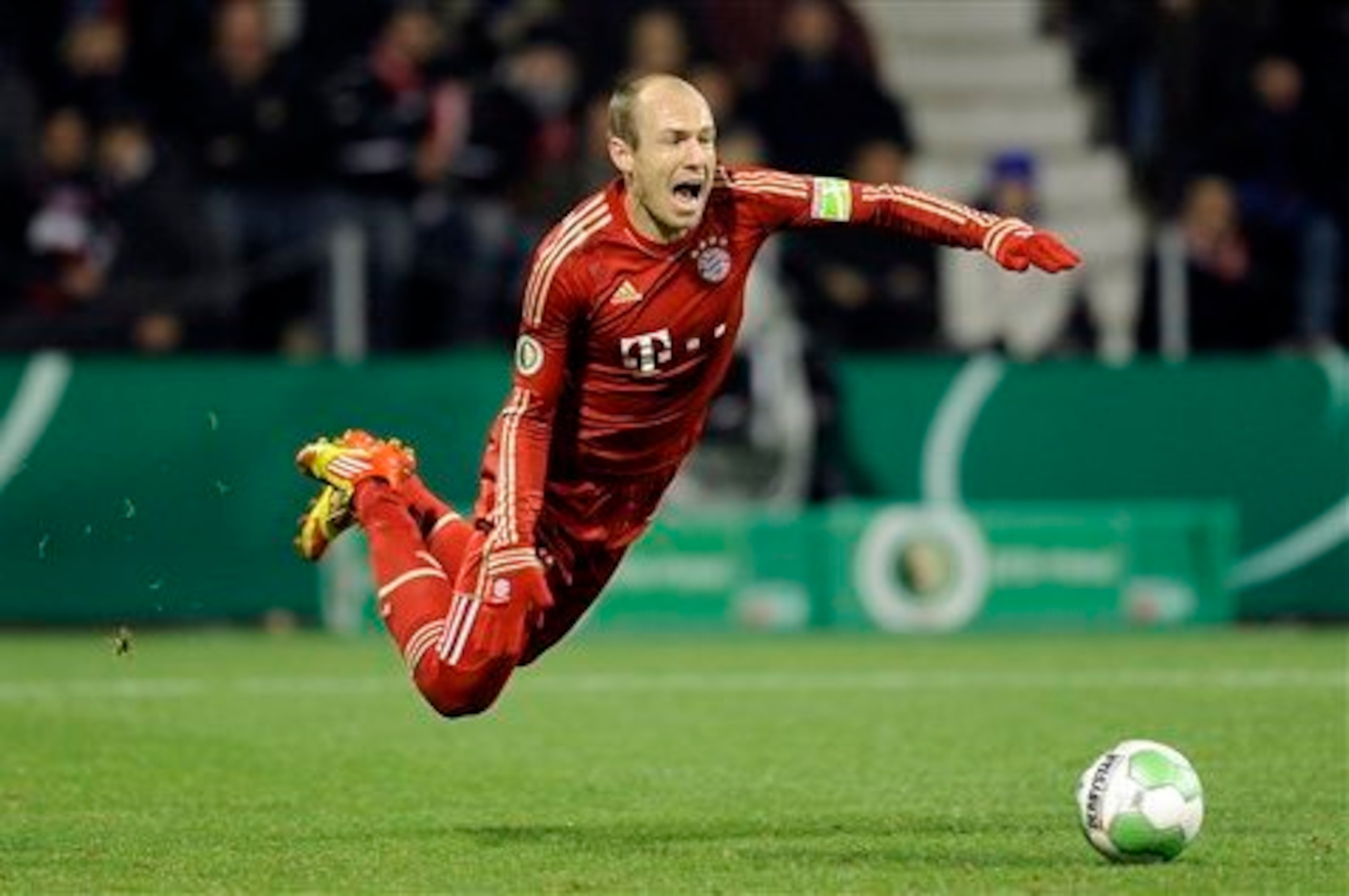 Robben also dived infamously against Bochum in 2011.