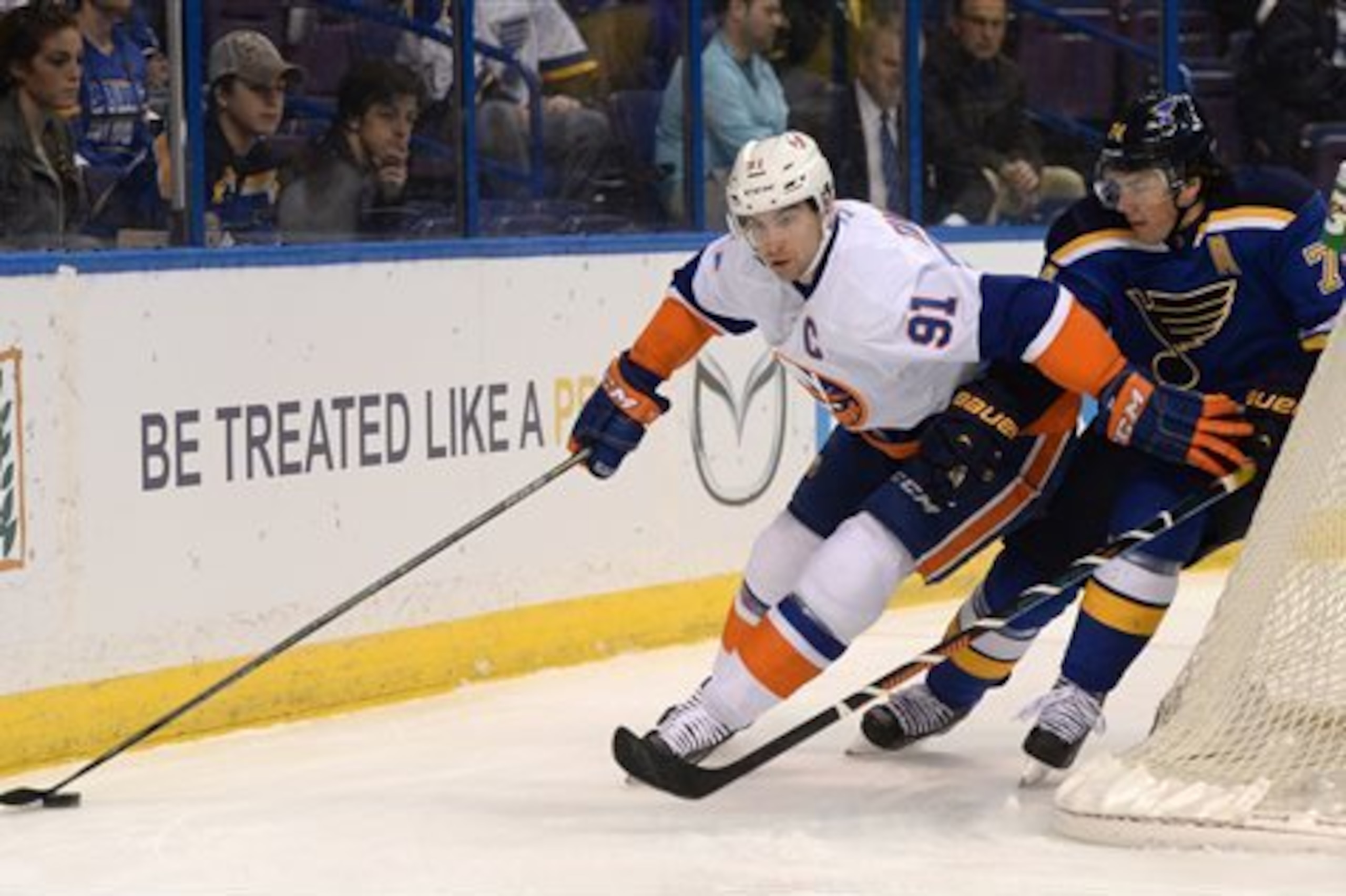 The Islanders will follow the lead of captain John Tavares.